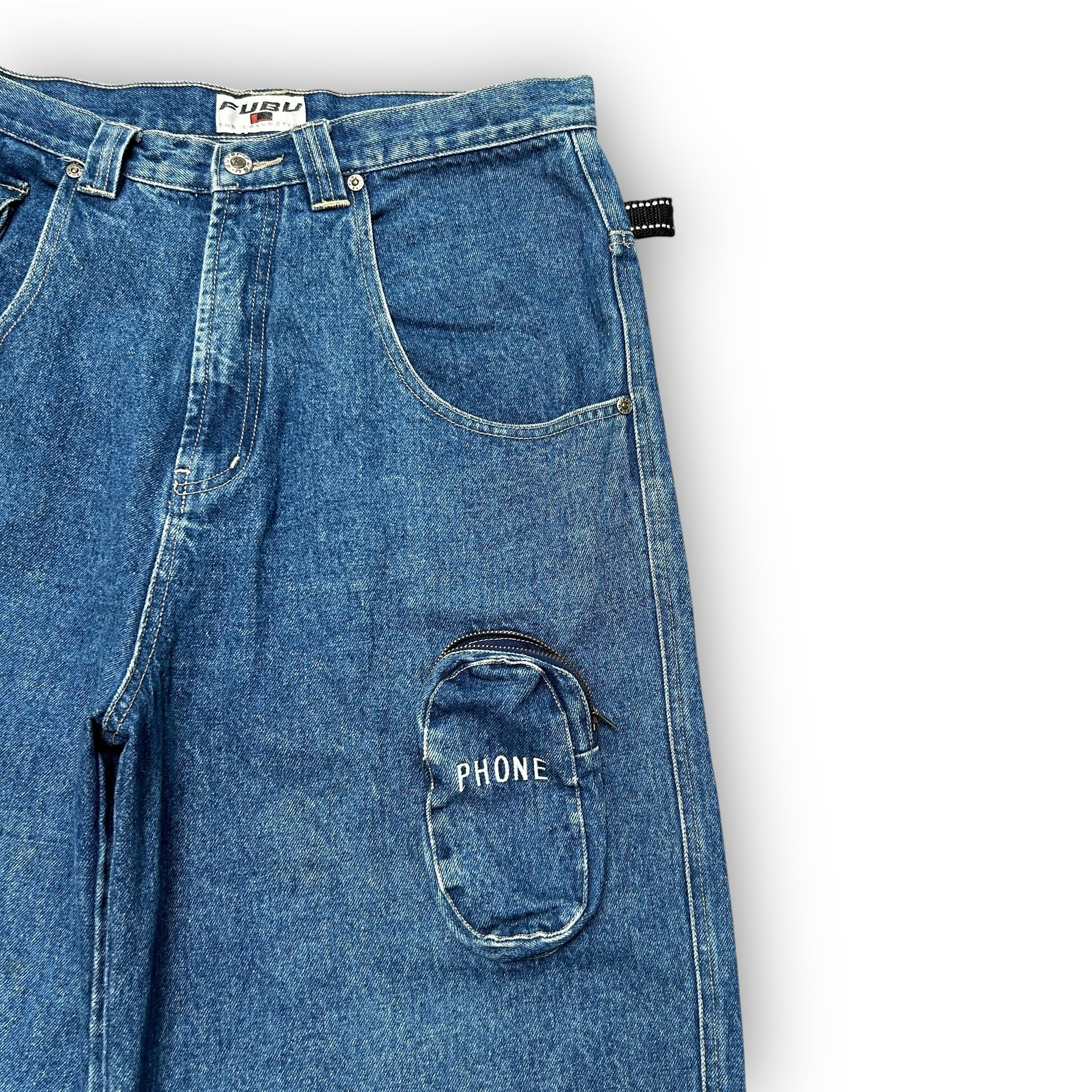 90s Fubu Embroidered Jorts (34")