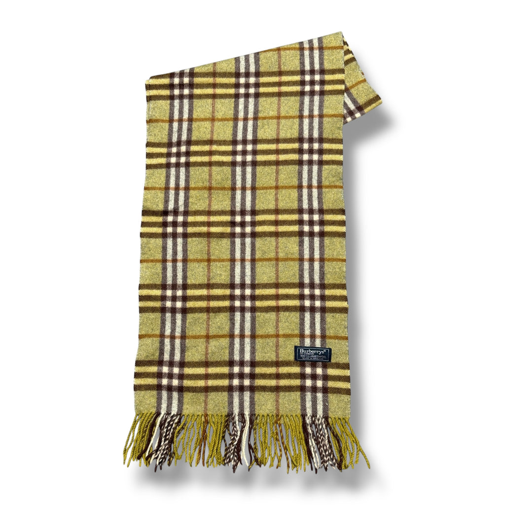 Vintage Burberry Nova Check Scarf