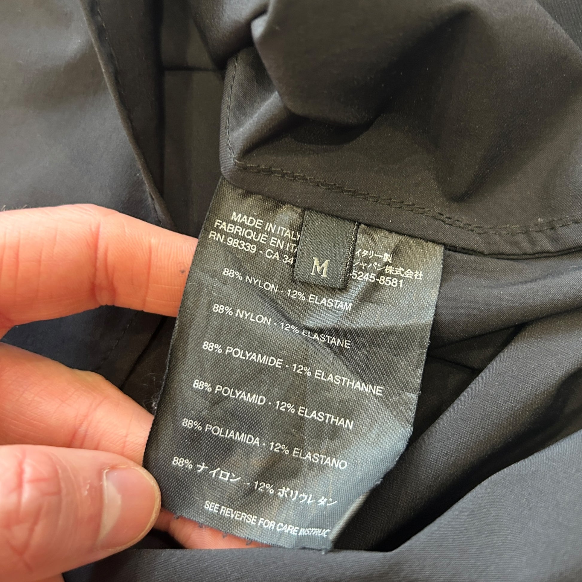 00's Prada Nylon Polo Shirt (M)