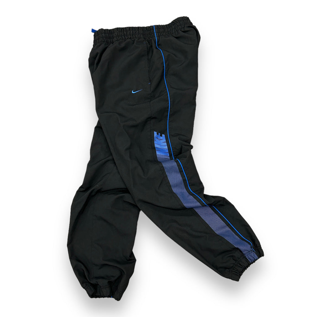 00’s Baggy Black Nike Trackpant Joggers (L)