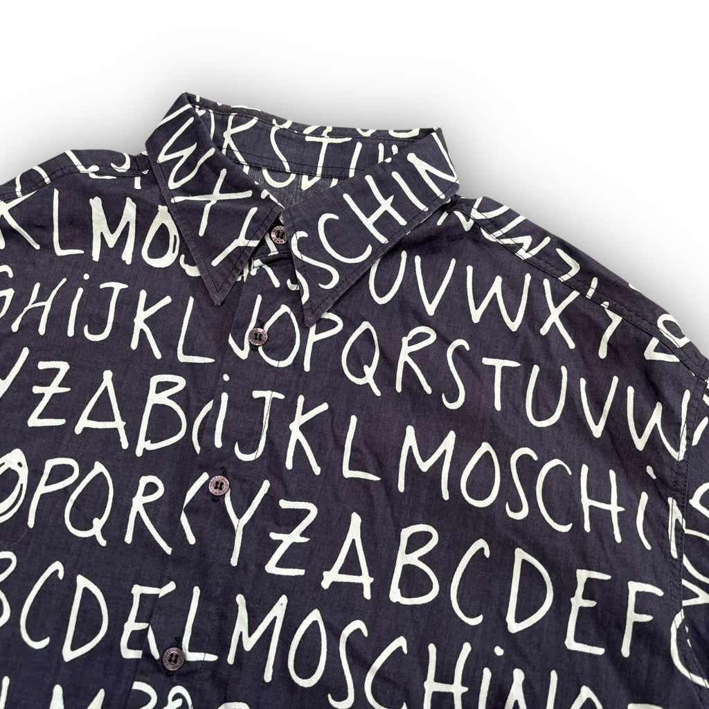 Vintage Moschino Alphabet Shirt (XL)