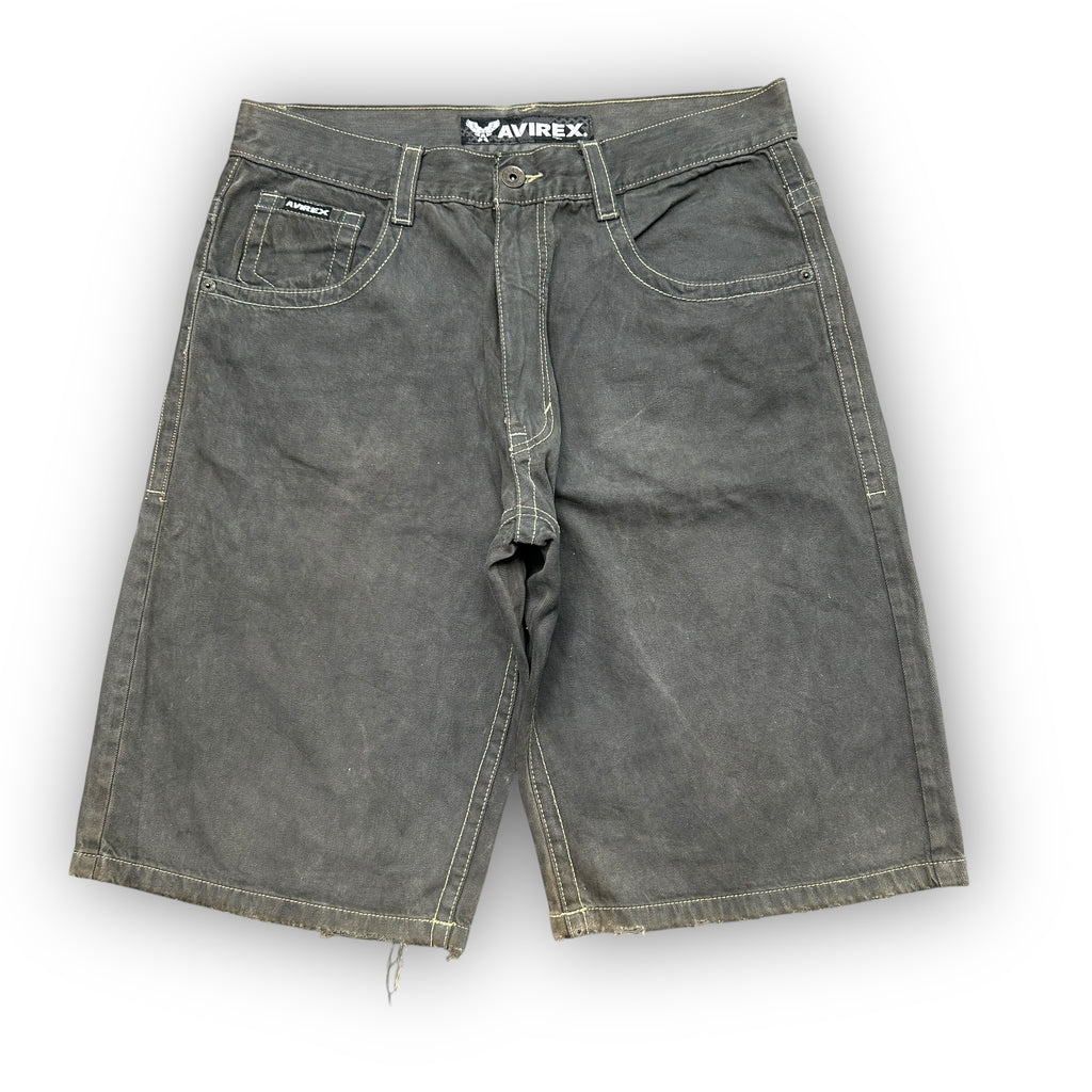 00s Avirex Embroidered Jorts (34”)