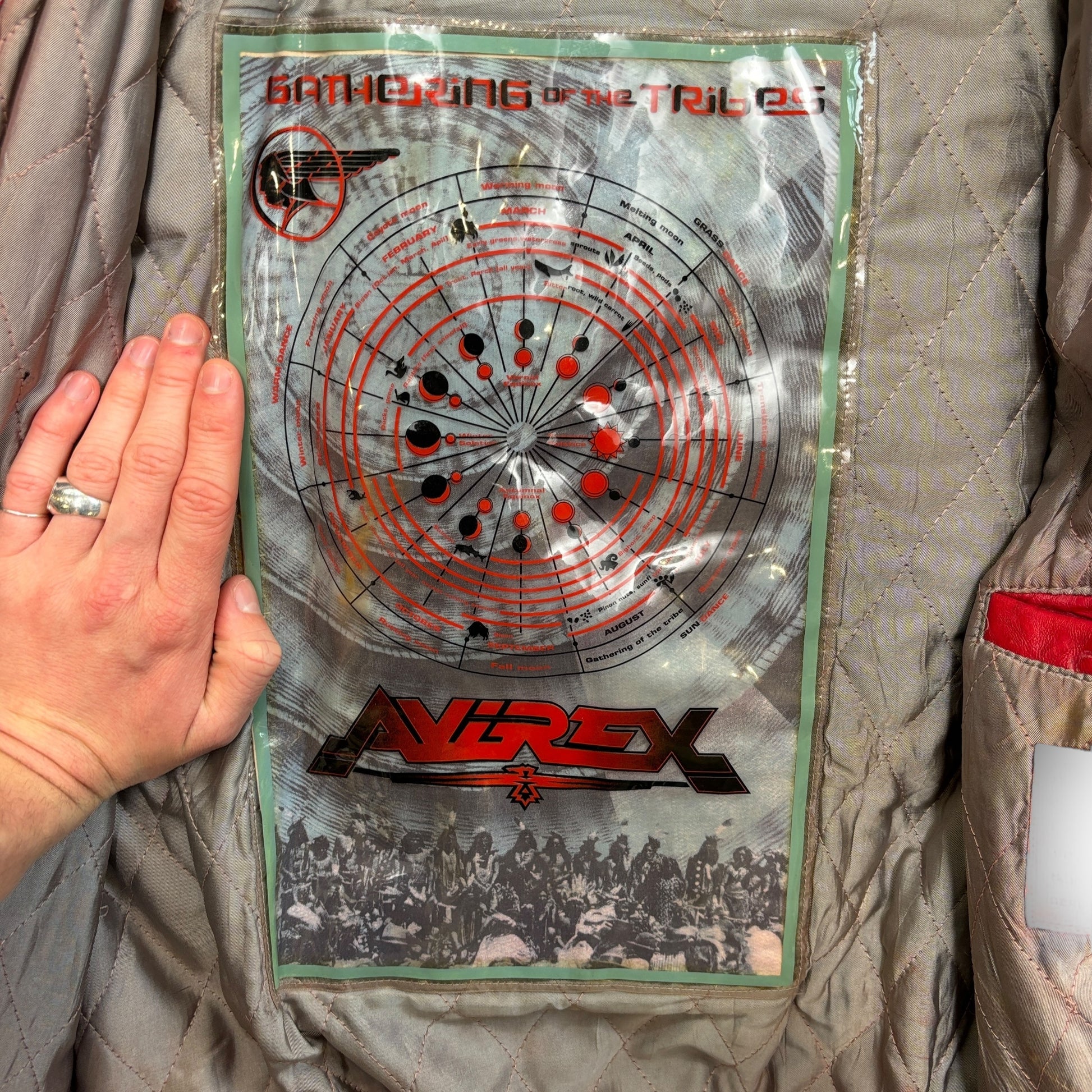 Avirex Tribe Leather Jacket (M/L)