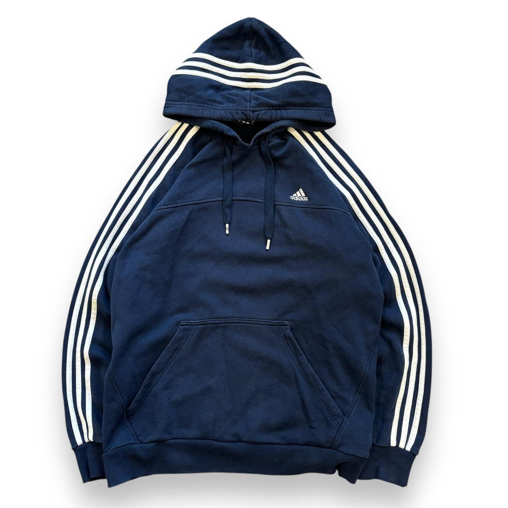 00s Grey Adidas Essentials Hoodie (L)