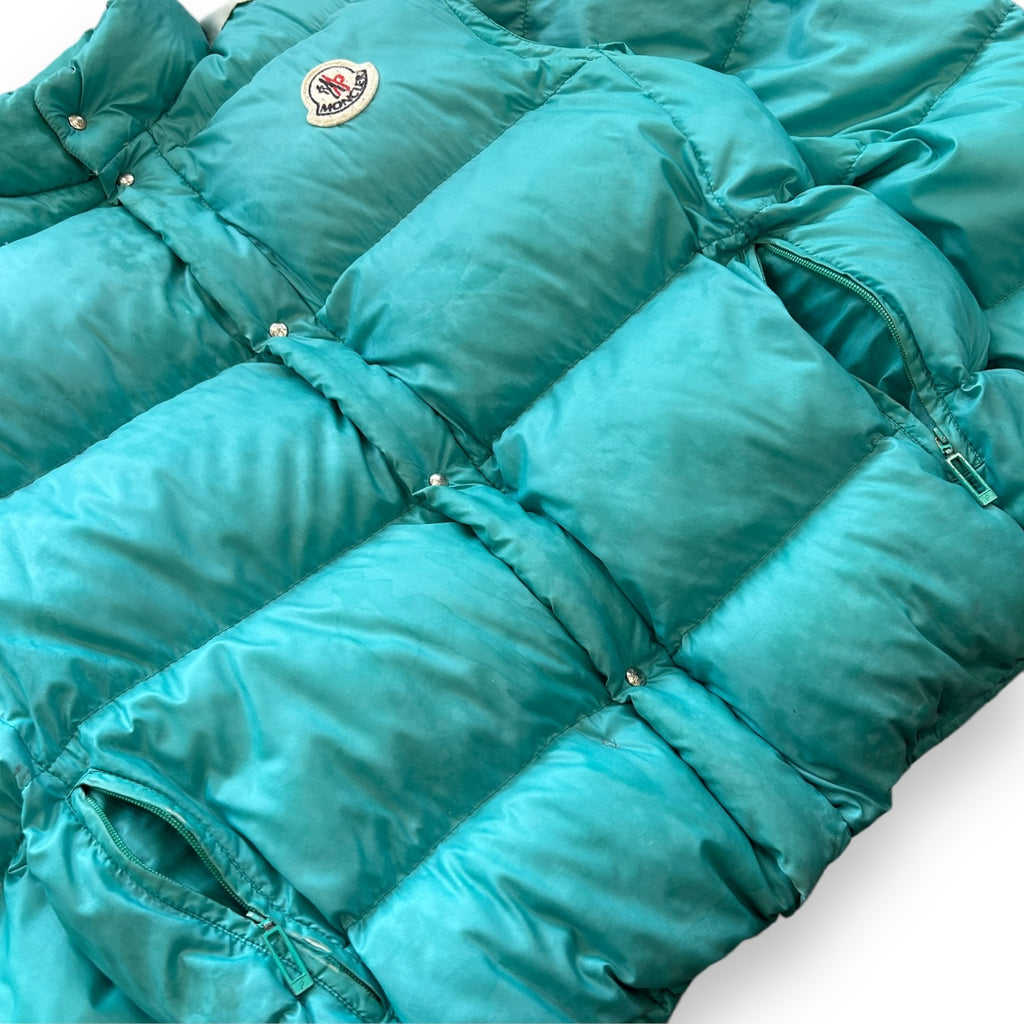 80s Moncler Blue Puffer Coat (XL)
