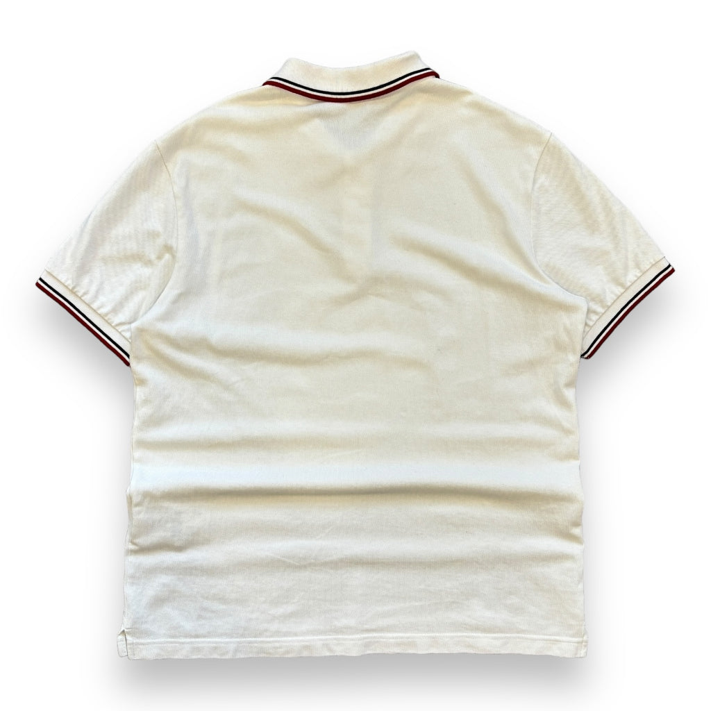 White Prada Polo Shirt (XL)
