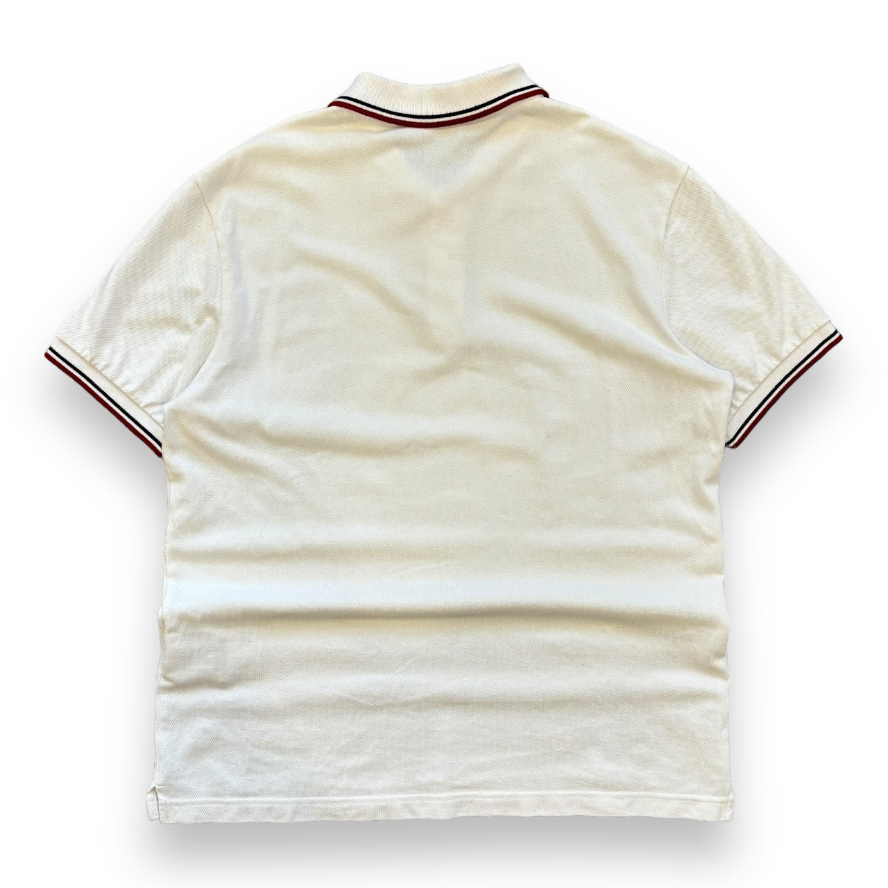 White Prada Polo Shirt (XL)