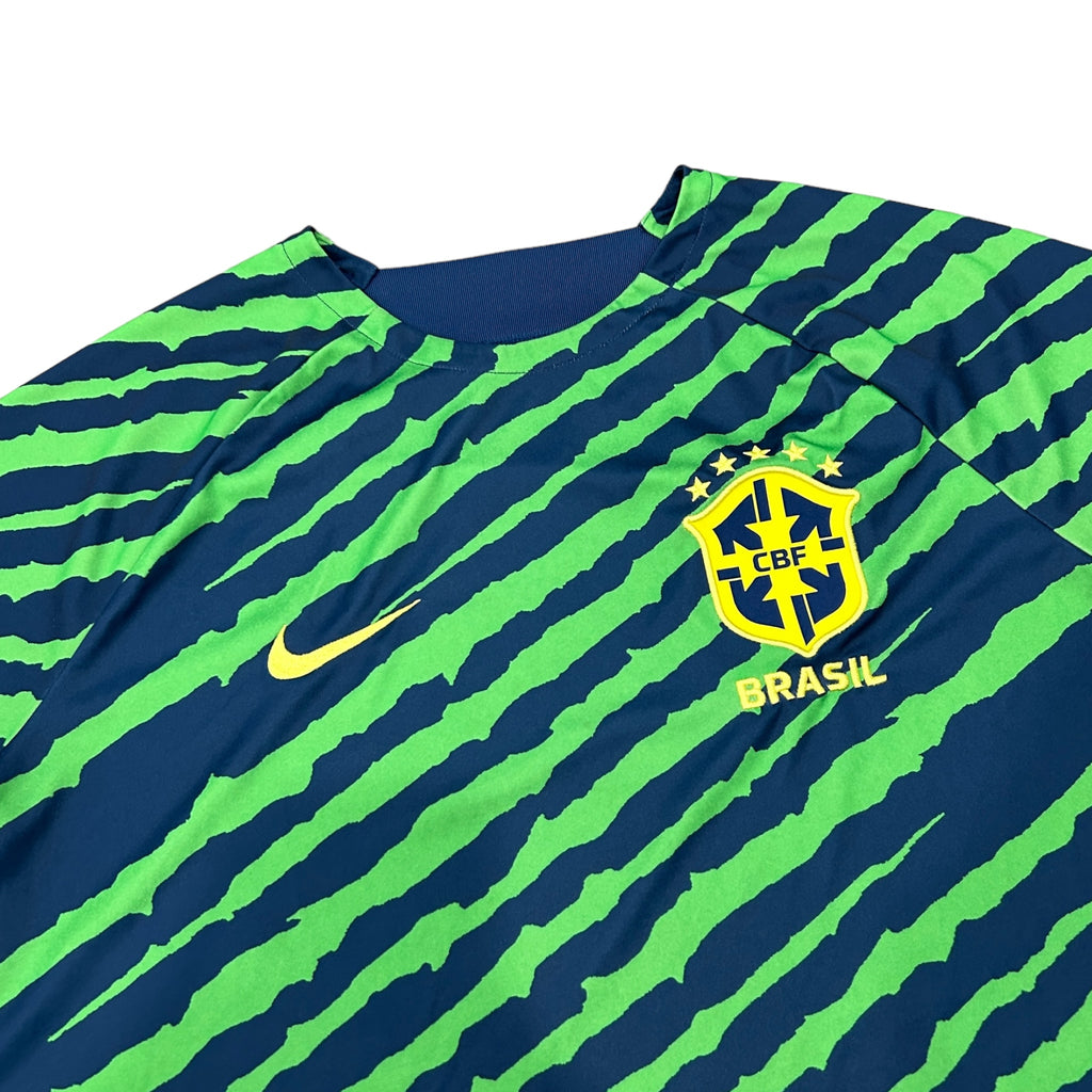Brazil 2022 Pre-Match Football Shirt (XL)