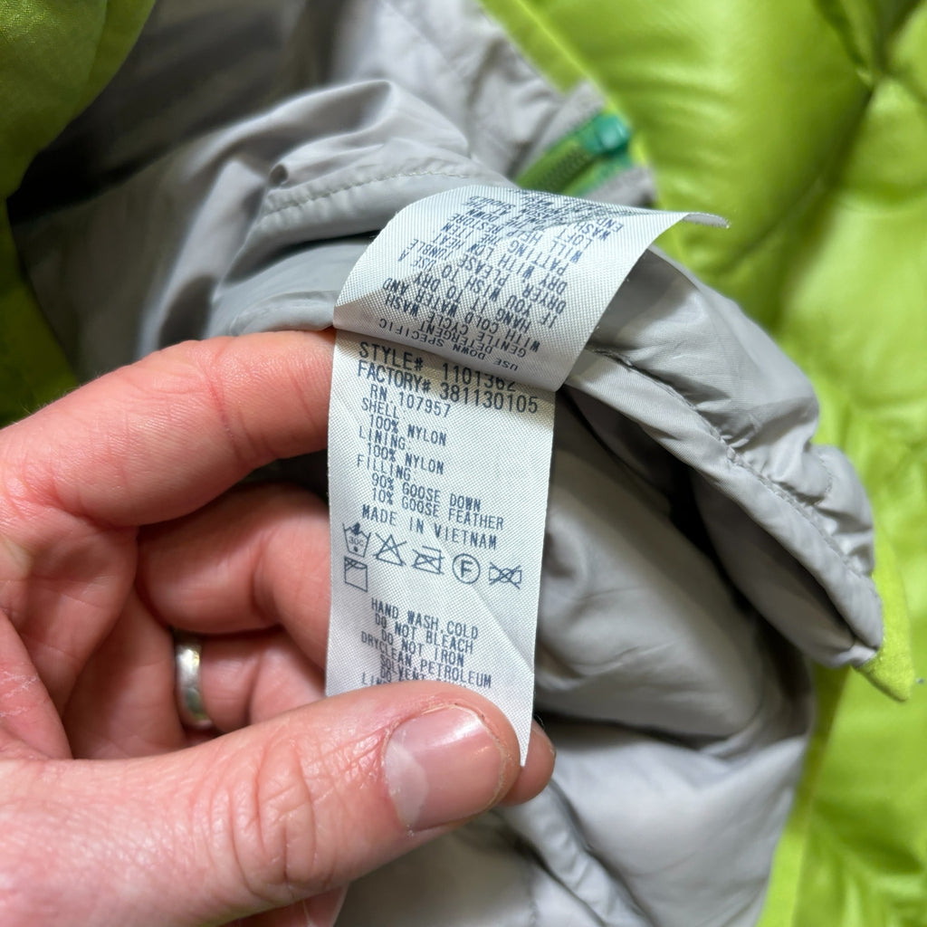 Green Montbell Diamond Stitch Puffer Jacket (RESERVED)