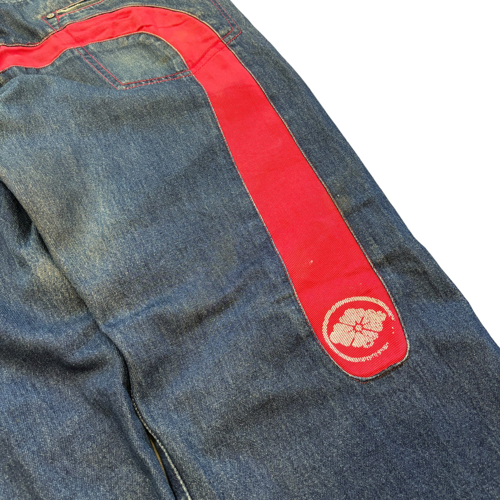 00's Baggy Evisu Diacock Jeans (34w)