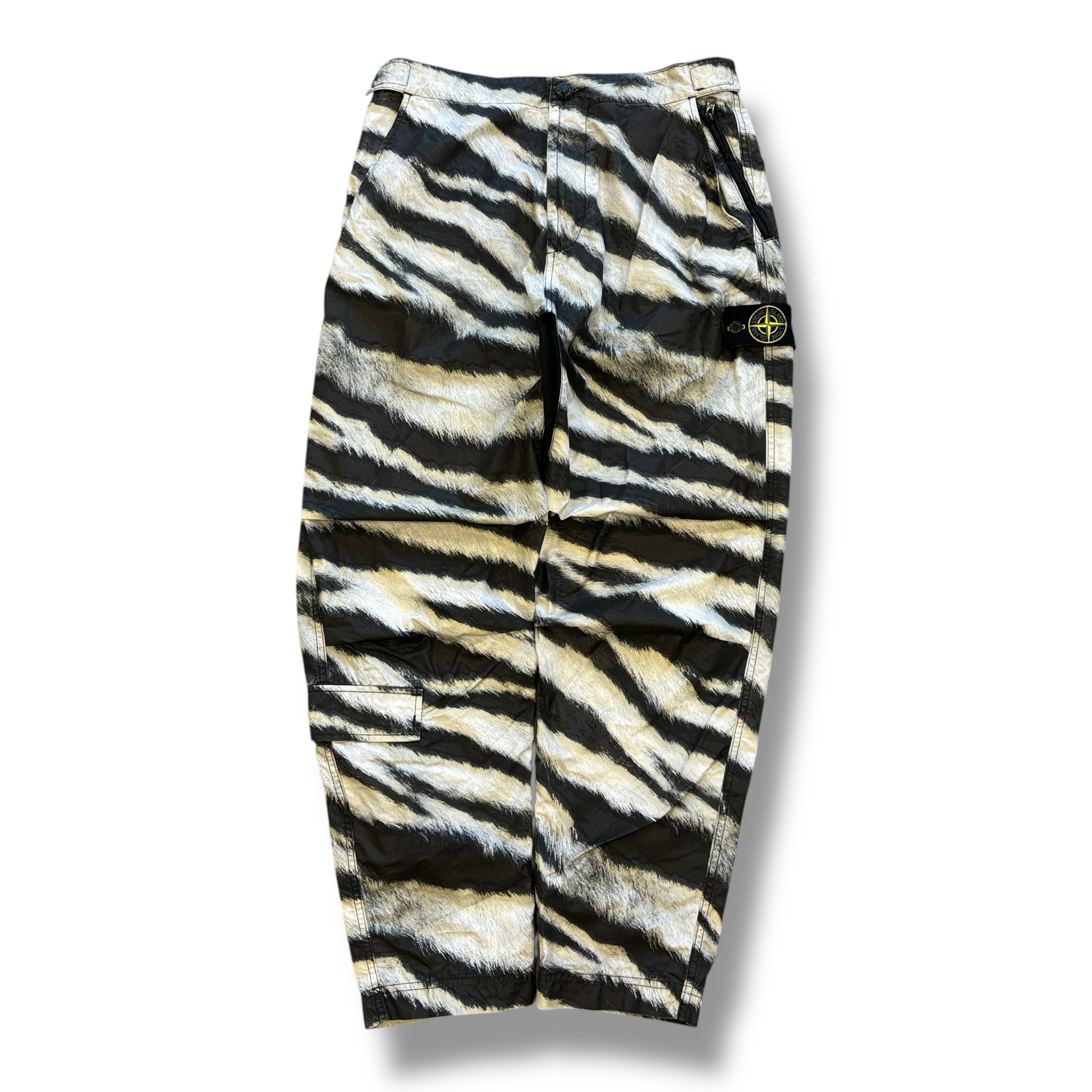 A/W 2018 Stone Island Tiger Print Trousers (31")