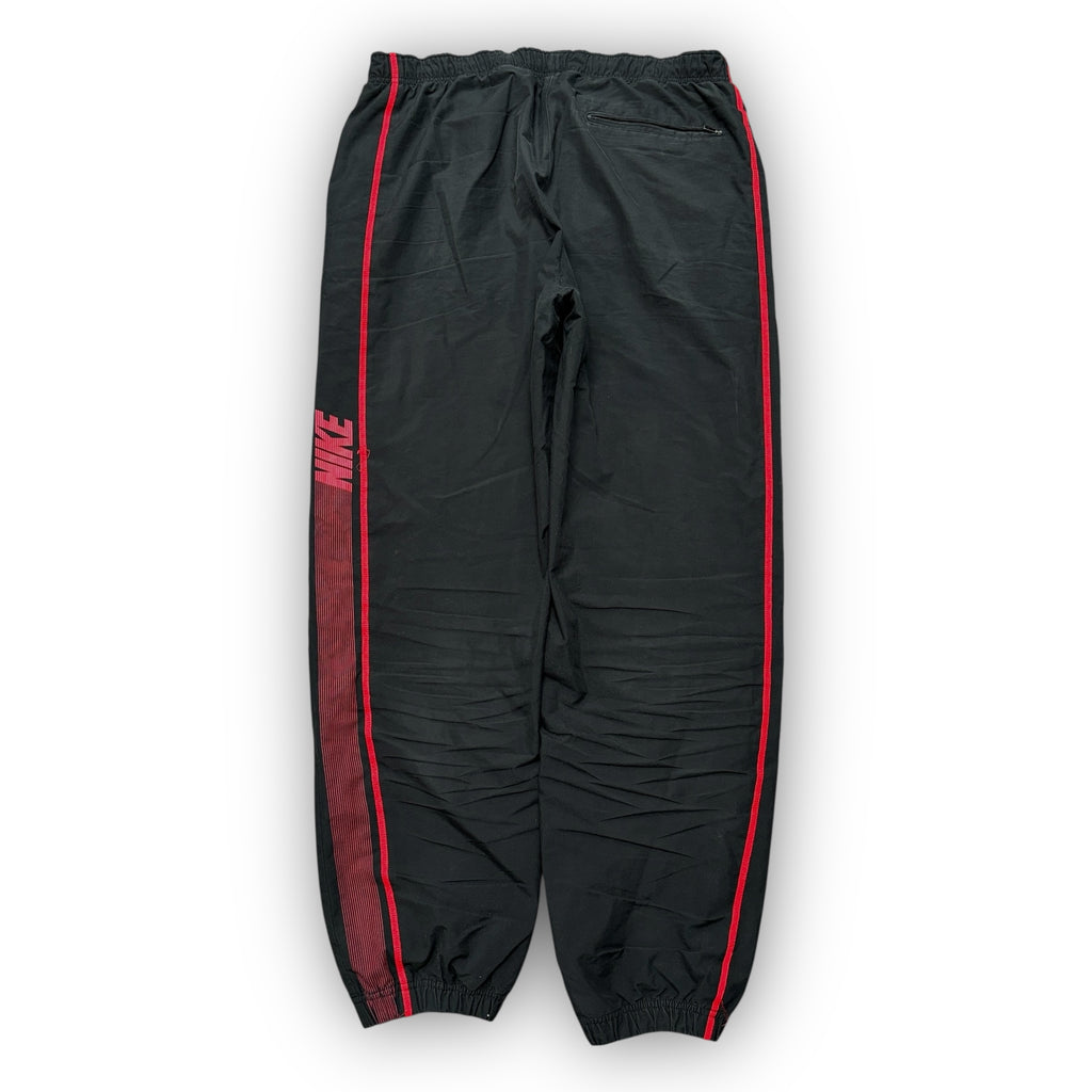 00s Black Nike Track Pants (L)