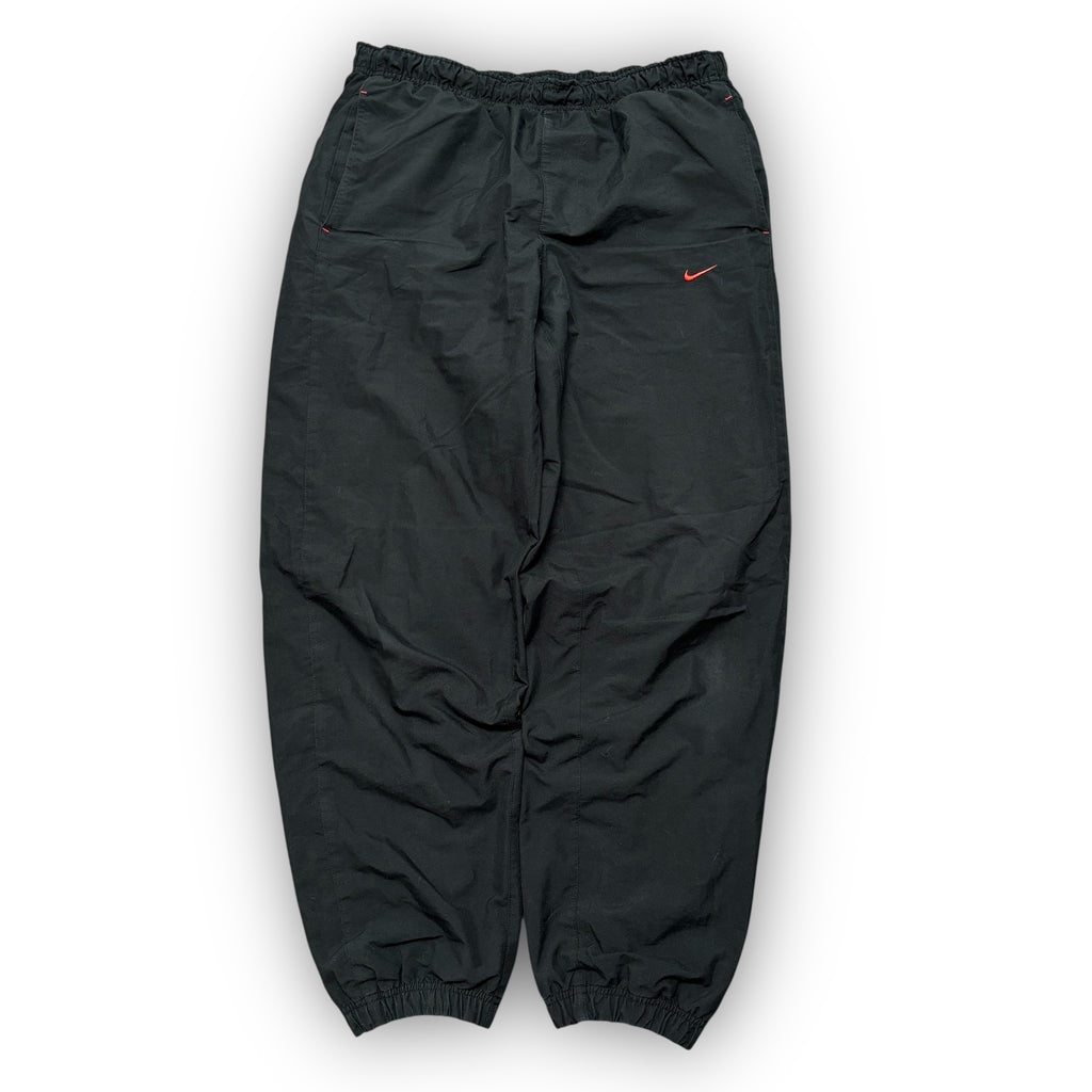 00s Black Nike Track Pants (L)