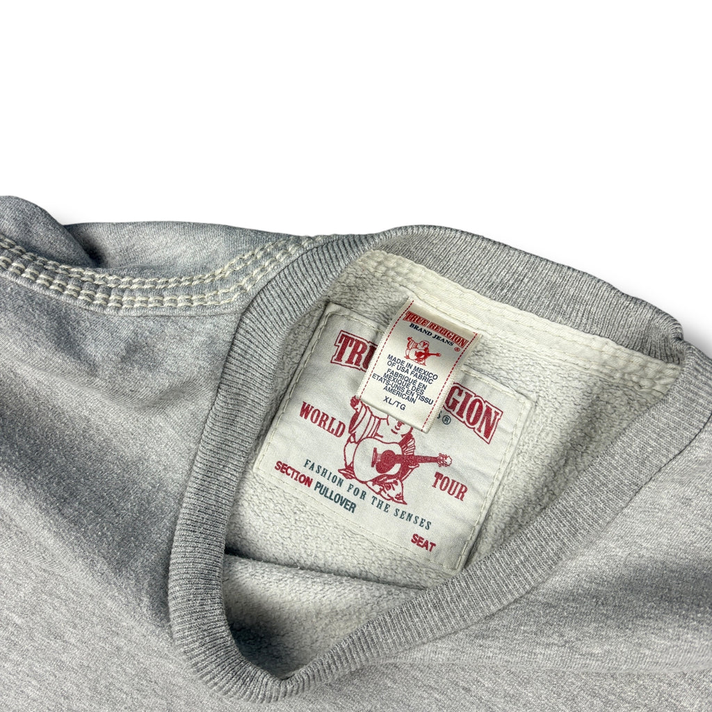 True Religion Contrast Stitched Sweatshirt (XL)