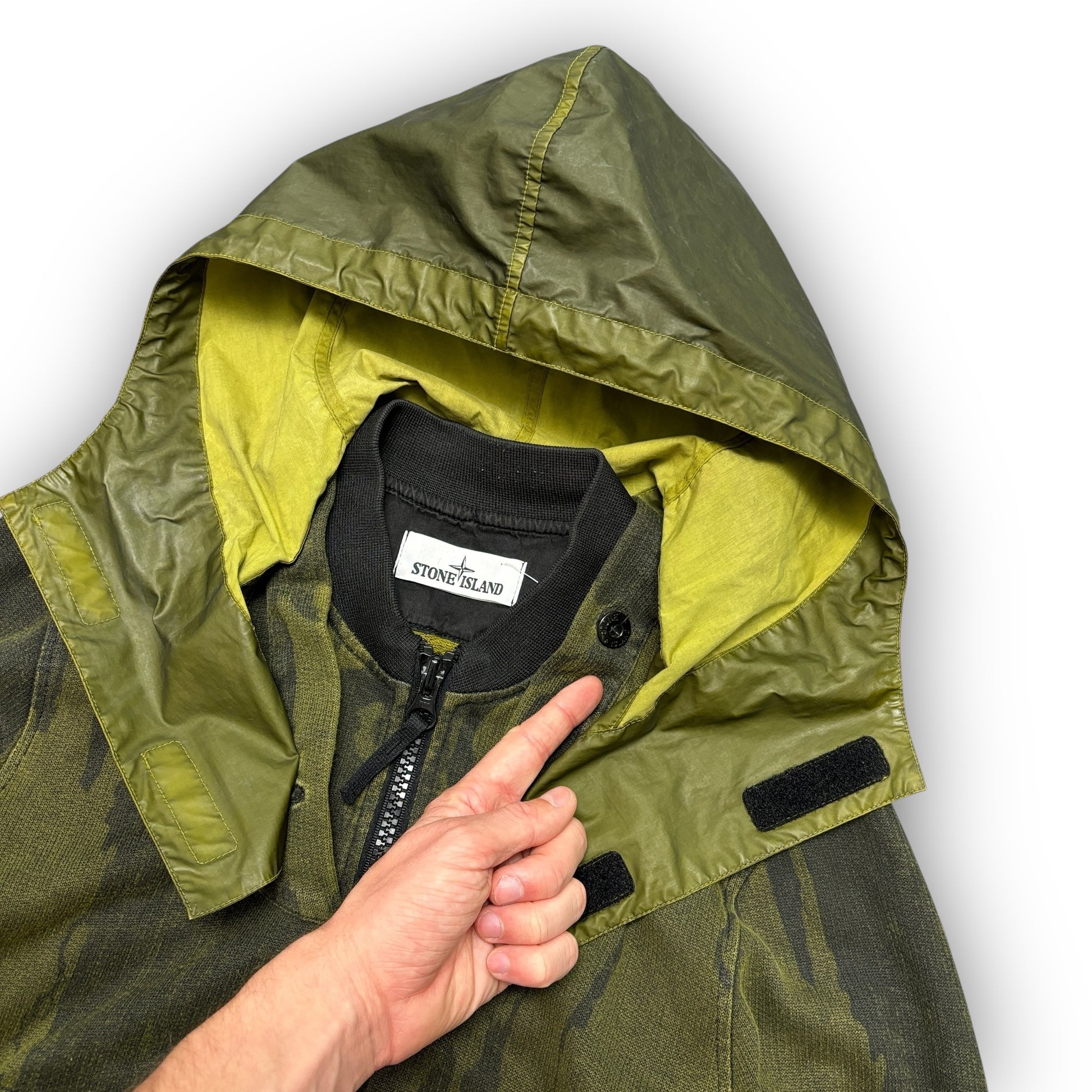 Stone Island Flowing Camo Hoodie (S)