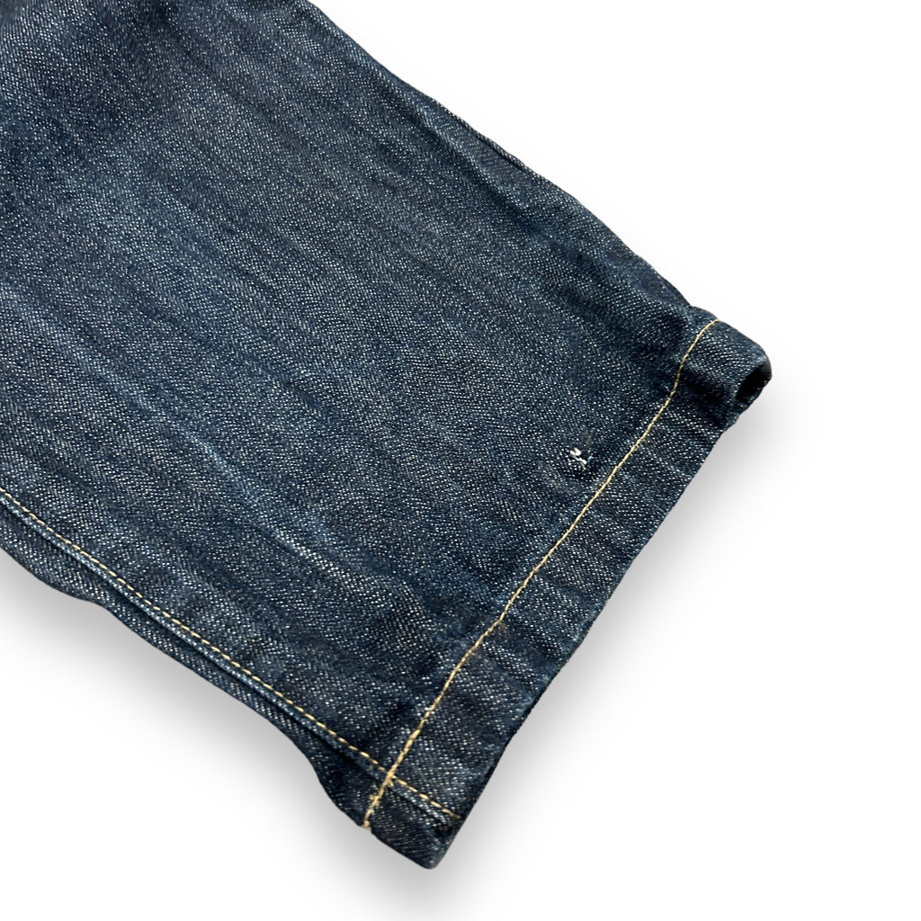 00's Embroidered Navy YSL Jeans (32)