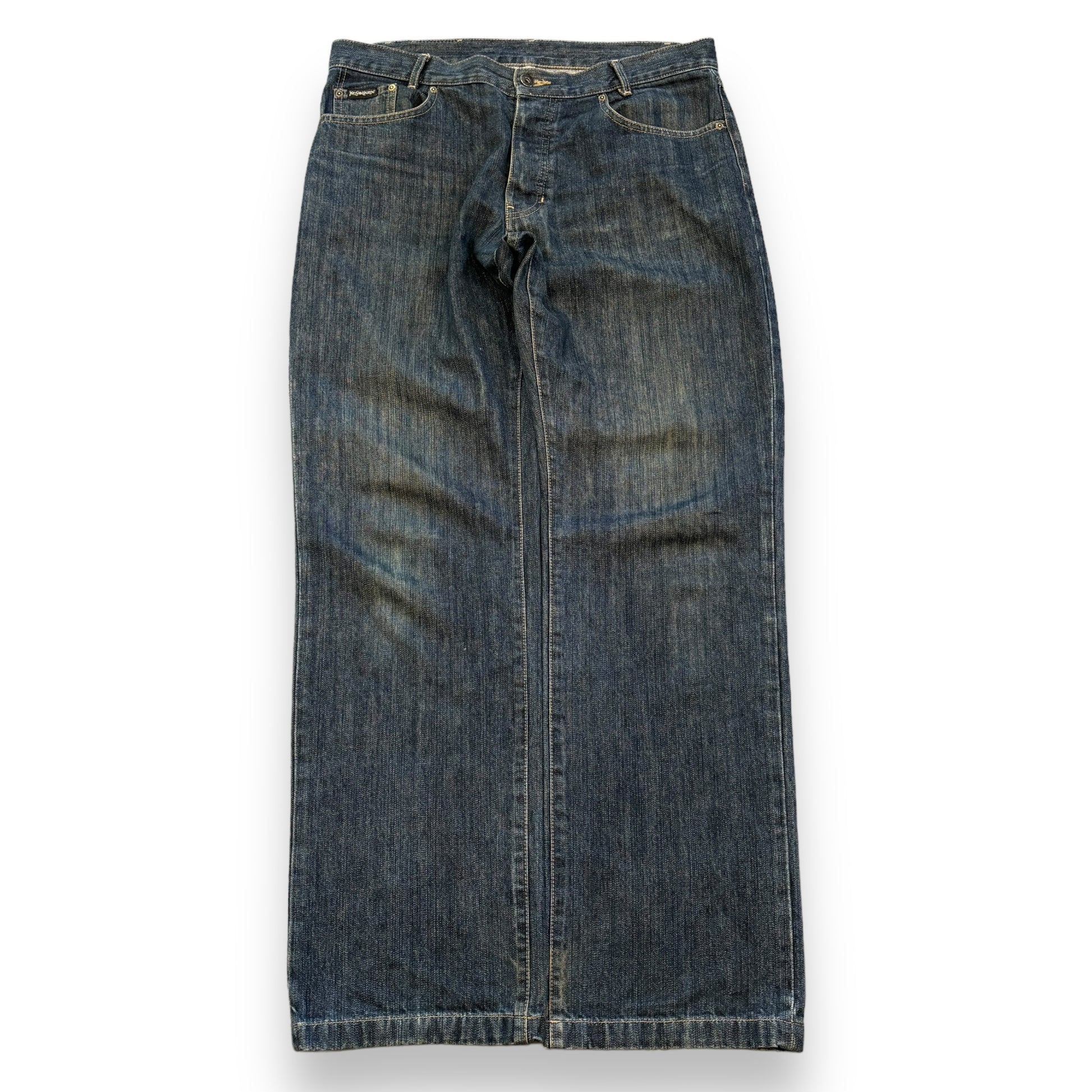 YSL Navy Baggy Jeans (34W)