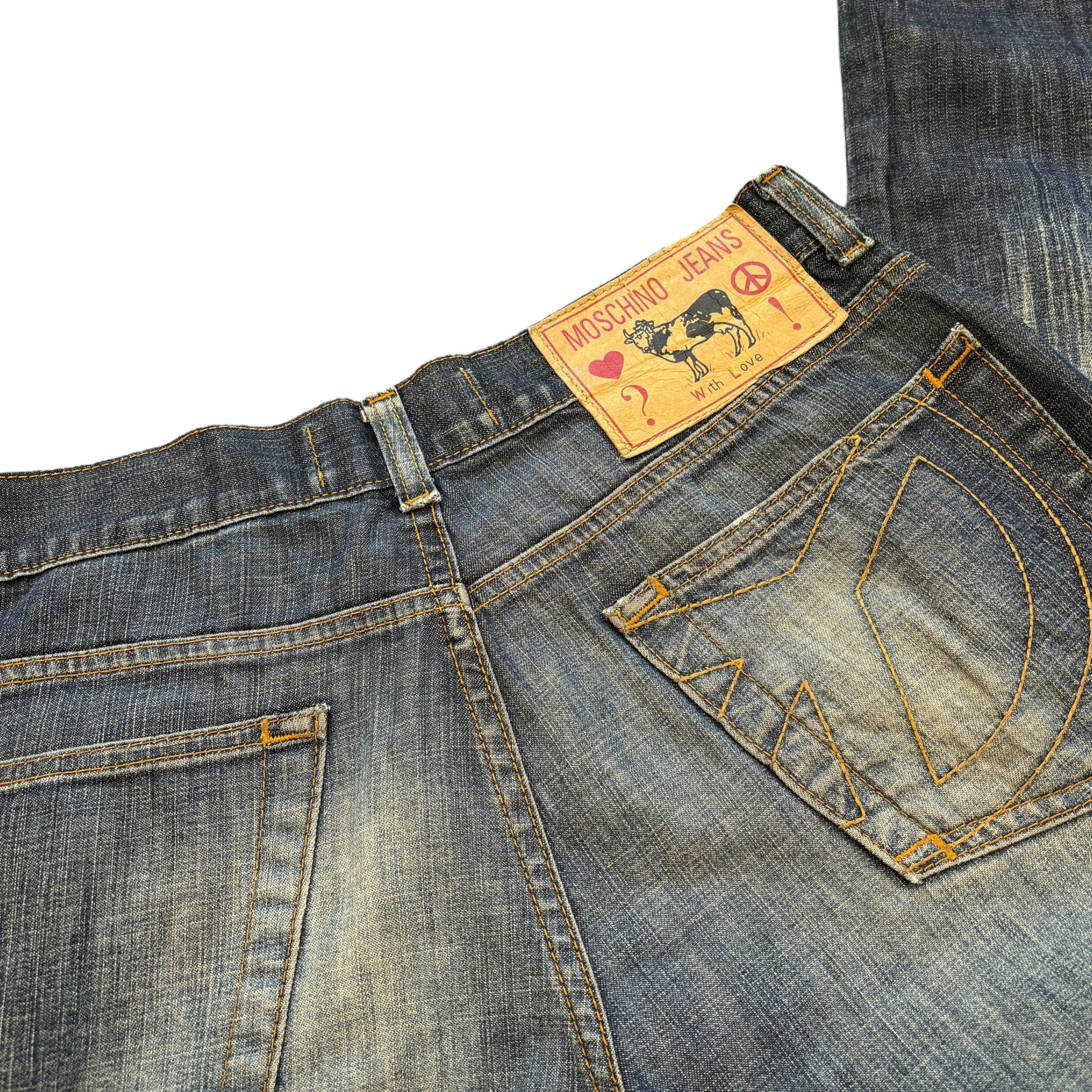 00's Baggy Moschino Jeans (30W)