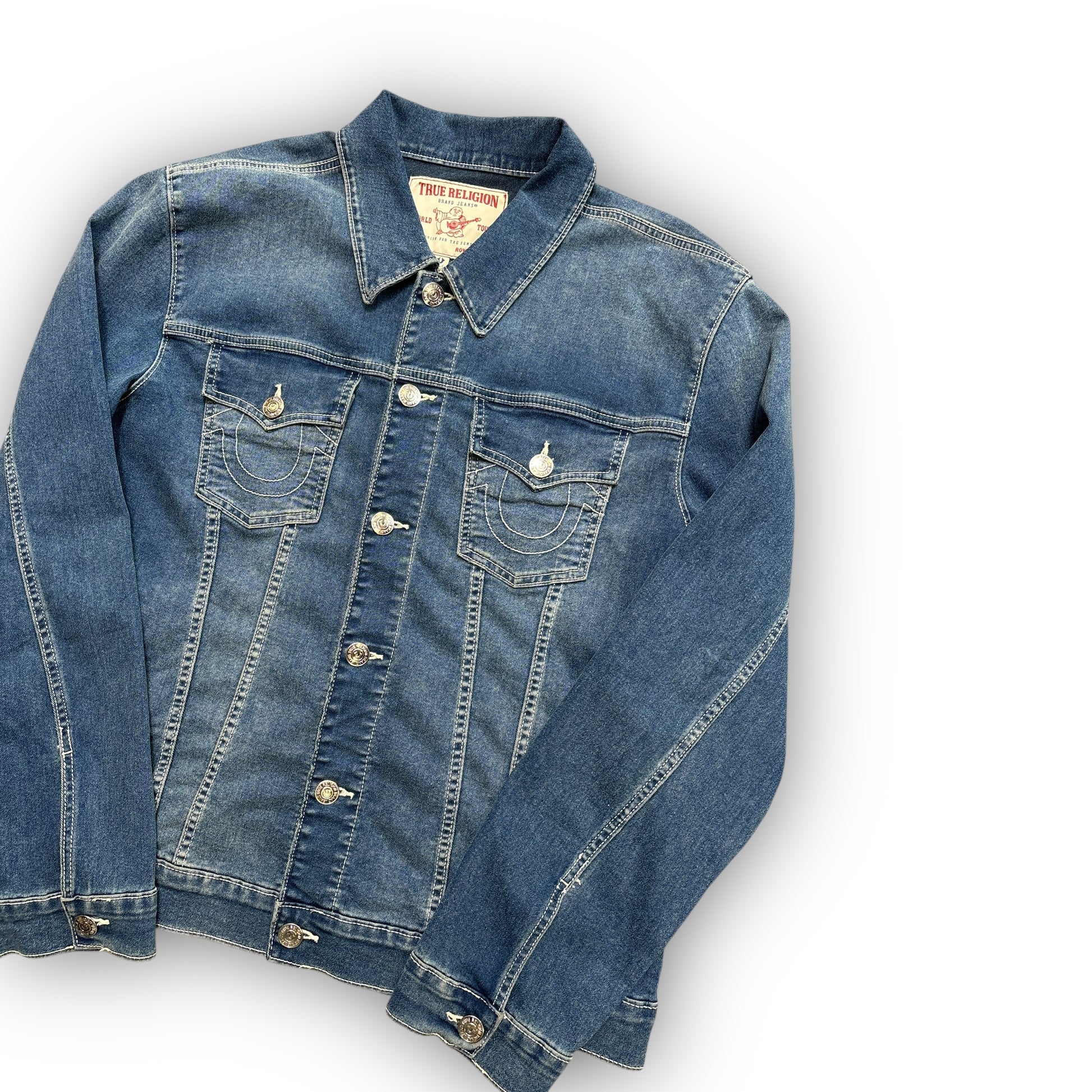 True Religion Big Stitch Denim Jacket (XL)
