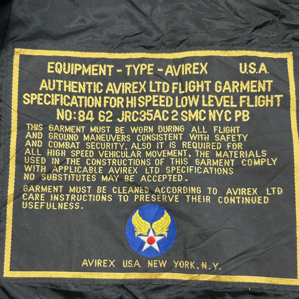 1988 Avirex Leather Jacket (L)