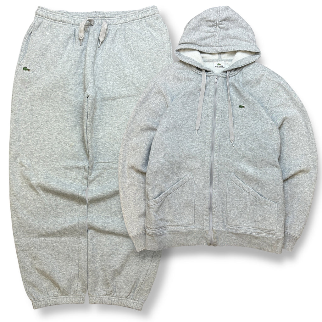 00s Grey Lacoste Tracksuit