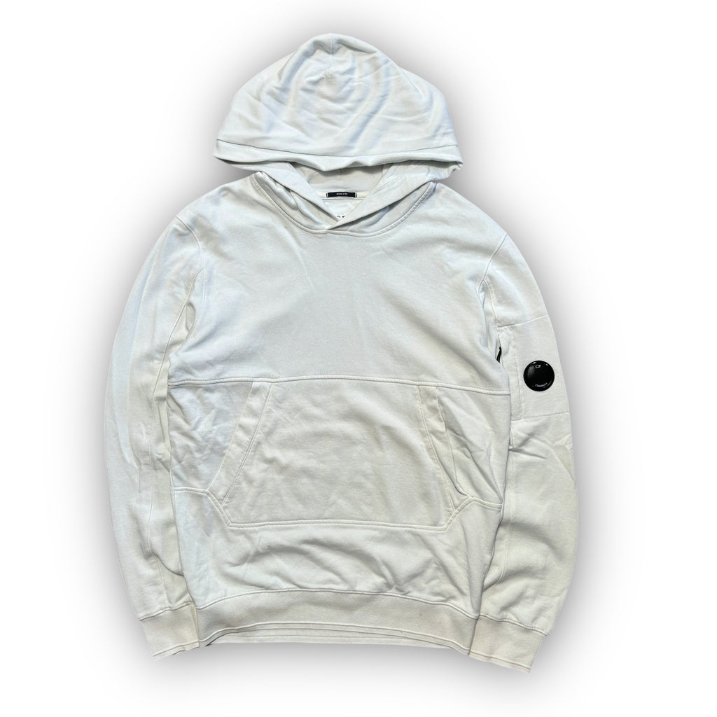 White C.P Company Resist Dyed Hoodie (M)