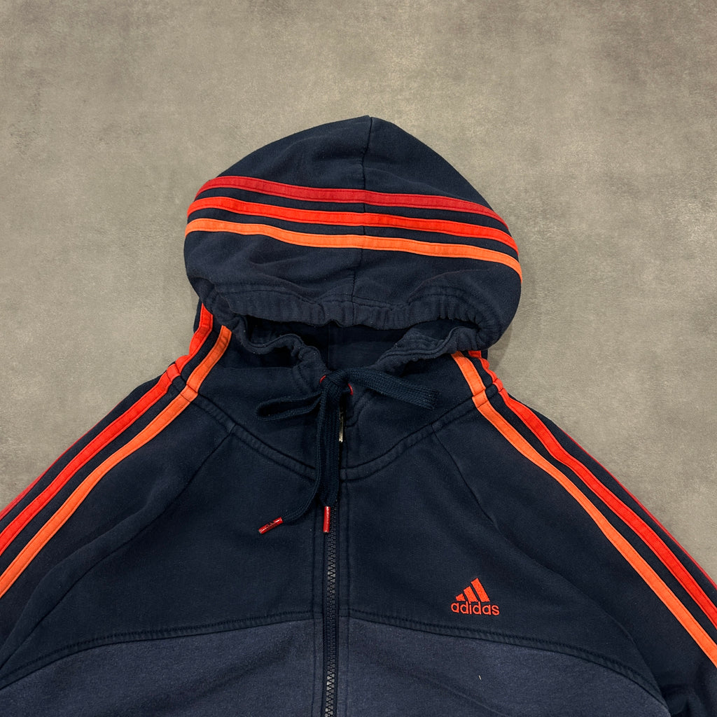 Adidas Multicolour Three Stripe Hoodie