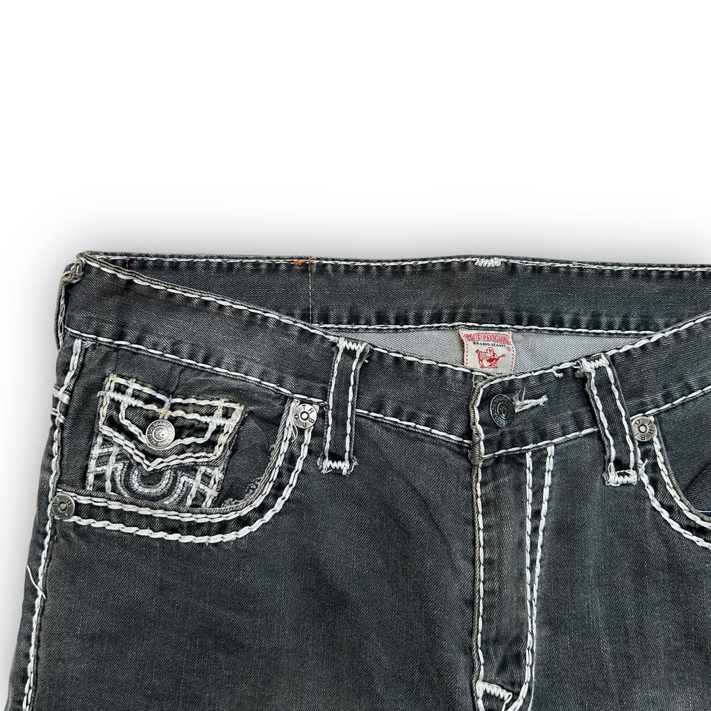 True Religion Big Stitch Jorts (36”)