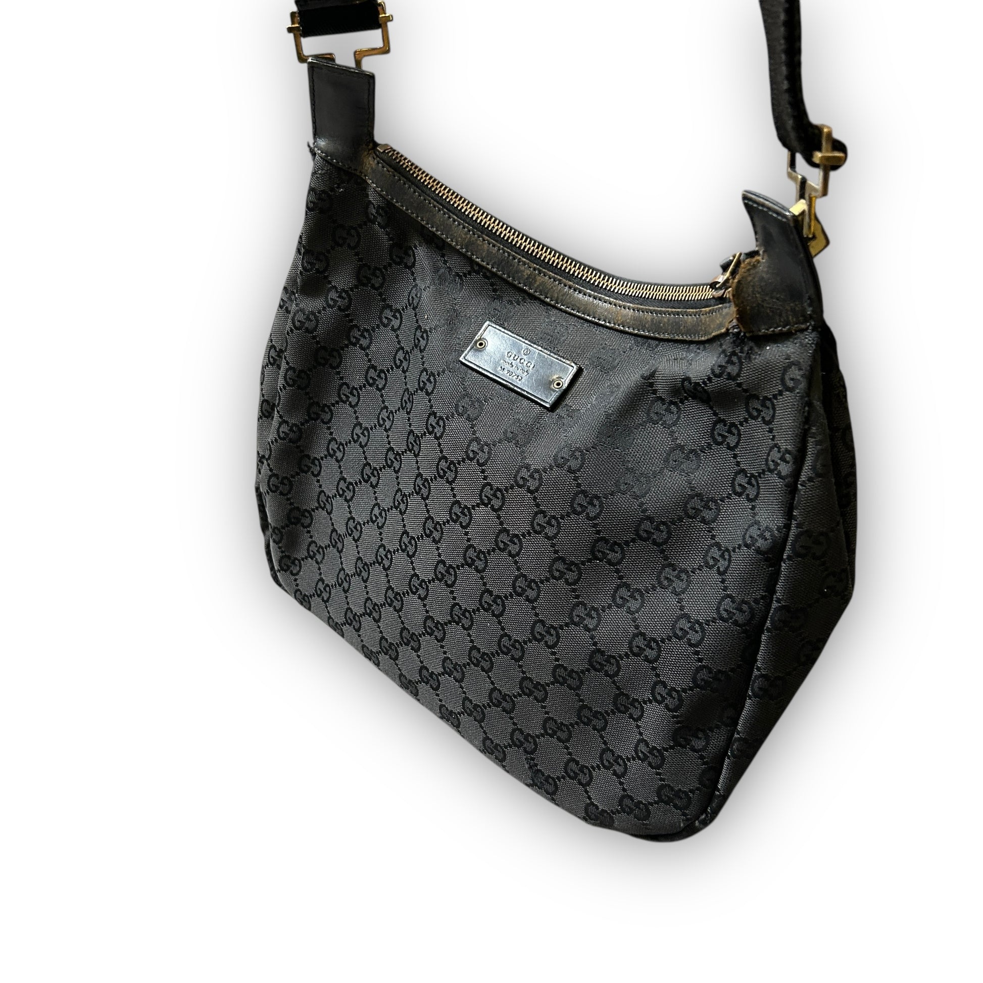 Black Gucci GG Monogram Bag