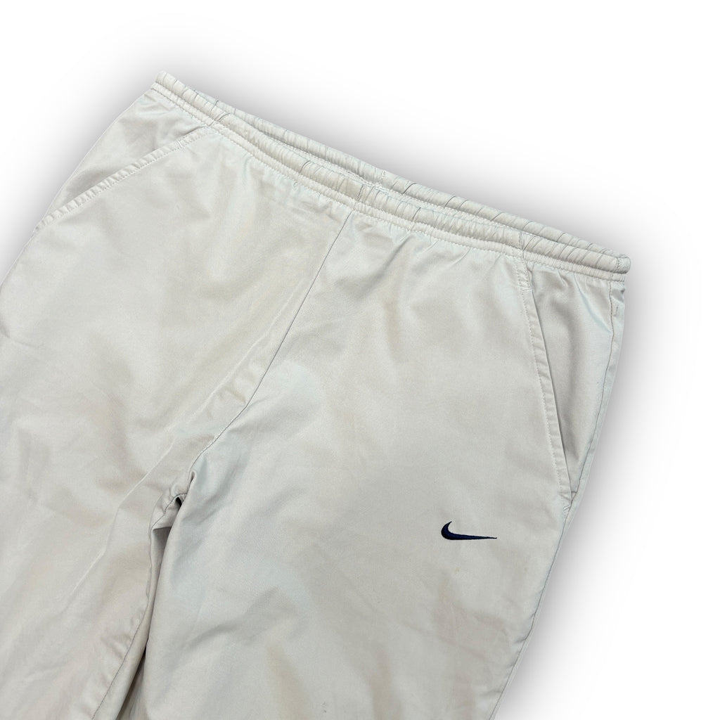 00s Cream Nike Track Pants (S)