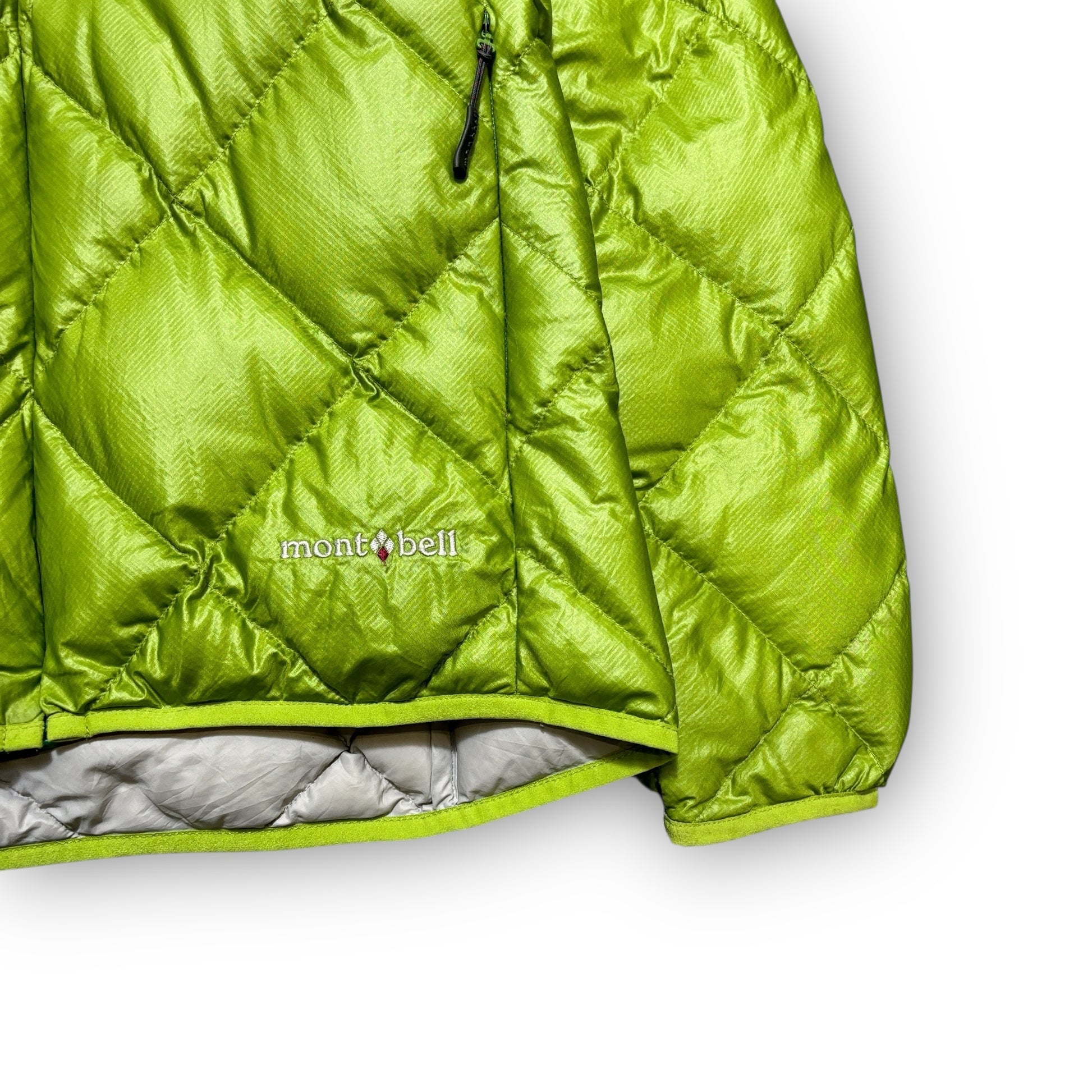 Green Montbell Diamond Stitch Puffer Jacket (RESERVED)