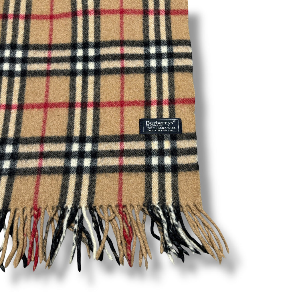 Vintage Burberry Nova Check Scarf