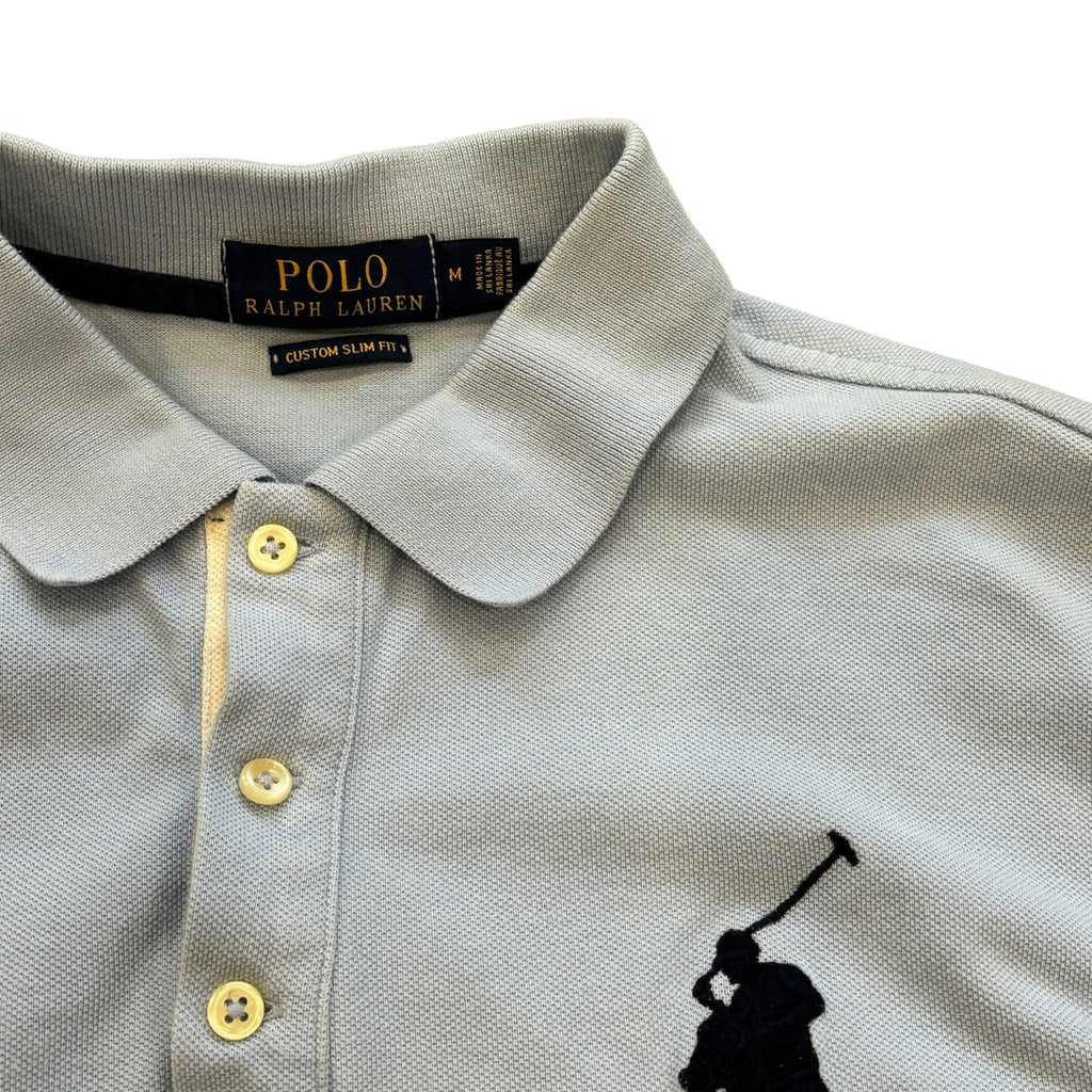 Blue Ralph Lauren Polo Shirt (M)