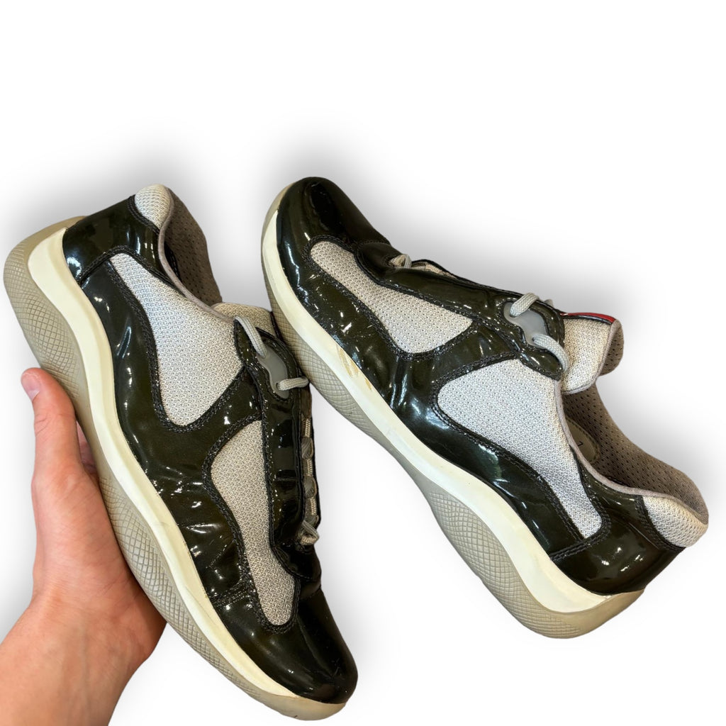 Patent Green Prada Cups (9uk)