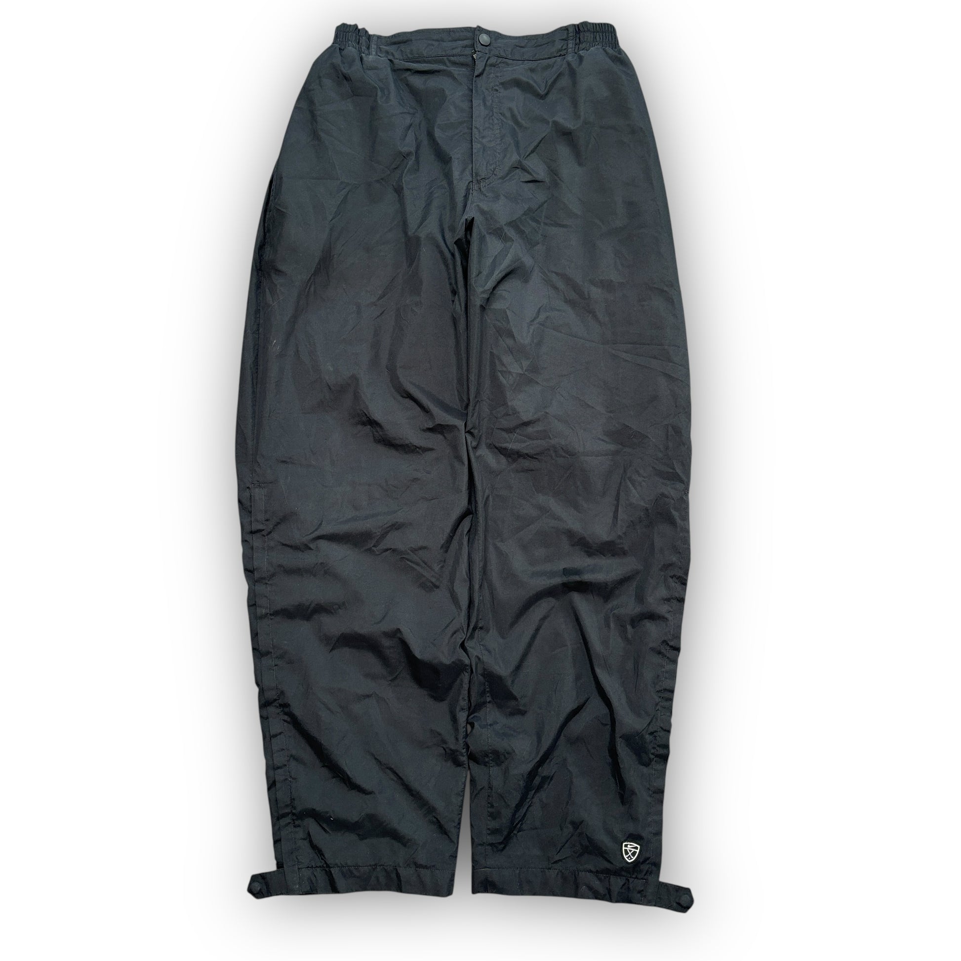 00s Black Nike Storm-Fit Track Pants (L)