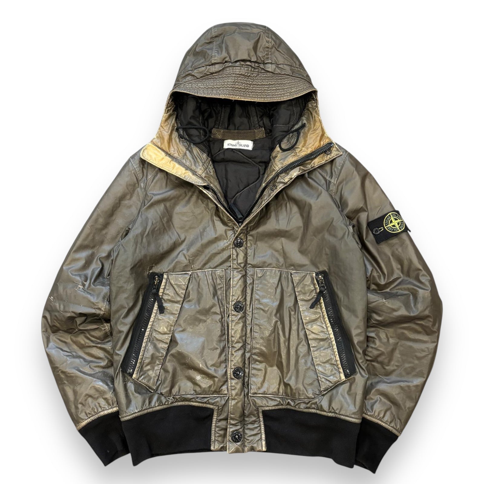 Stone Island Mussola Gommato Jacket (M)