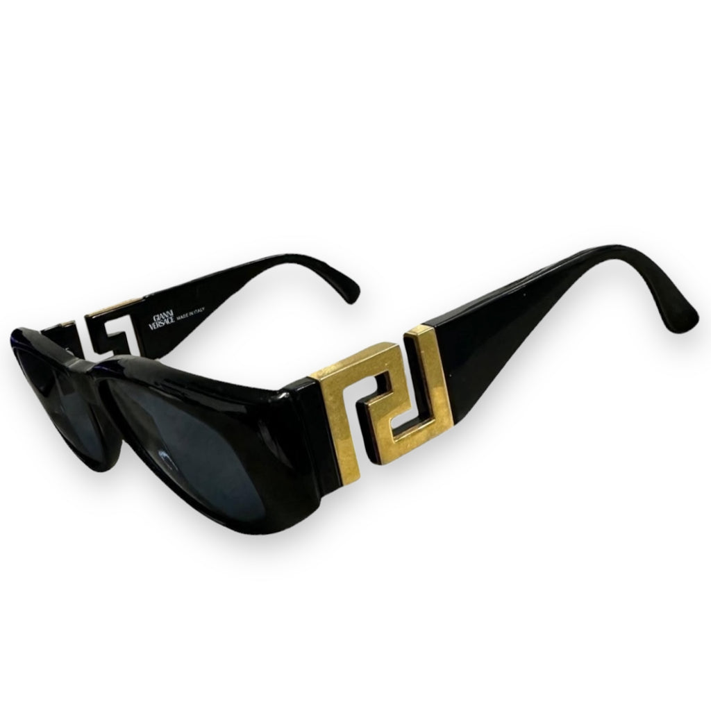 Versace Black/Gold Sunglasses