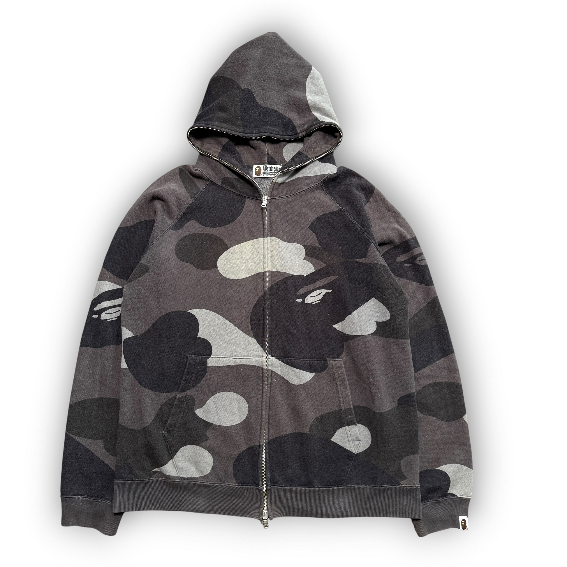 Bape Camo full Zip Hoodie (L)