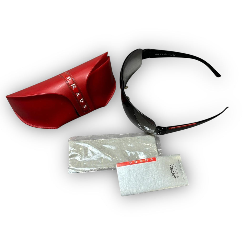 00s Prada Rimless Sunglasses