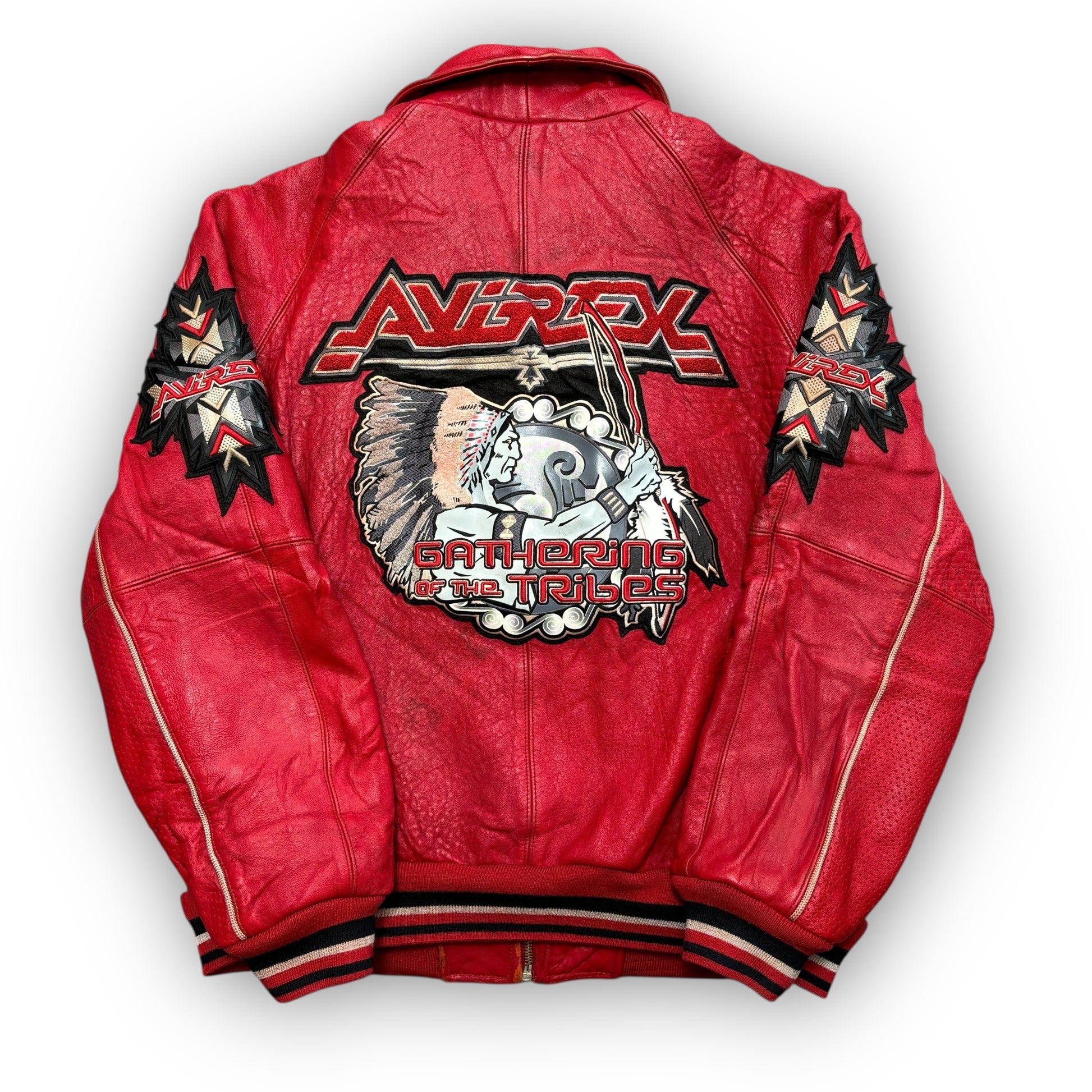 Avirex Tribe Leather Jacket (M/L)