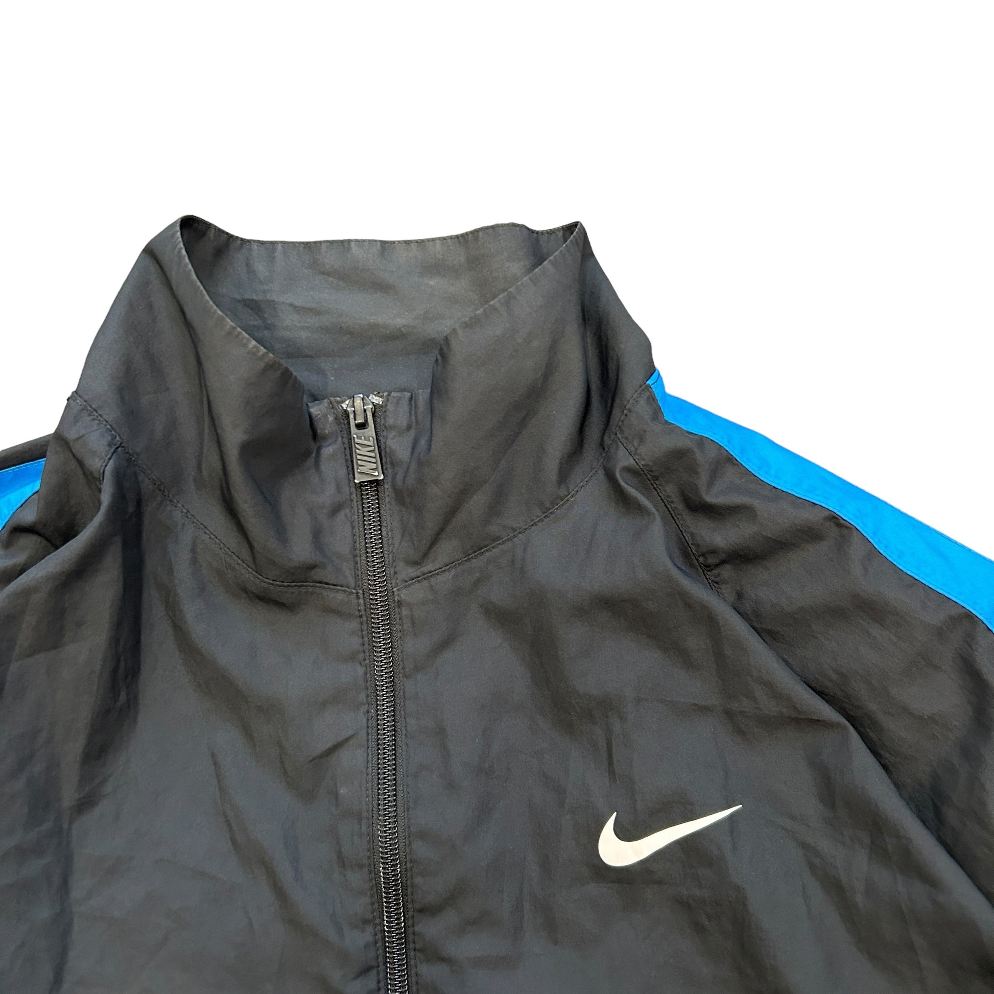 00s Black Nike Tracksuit (L)