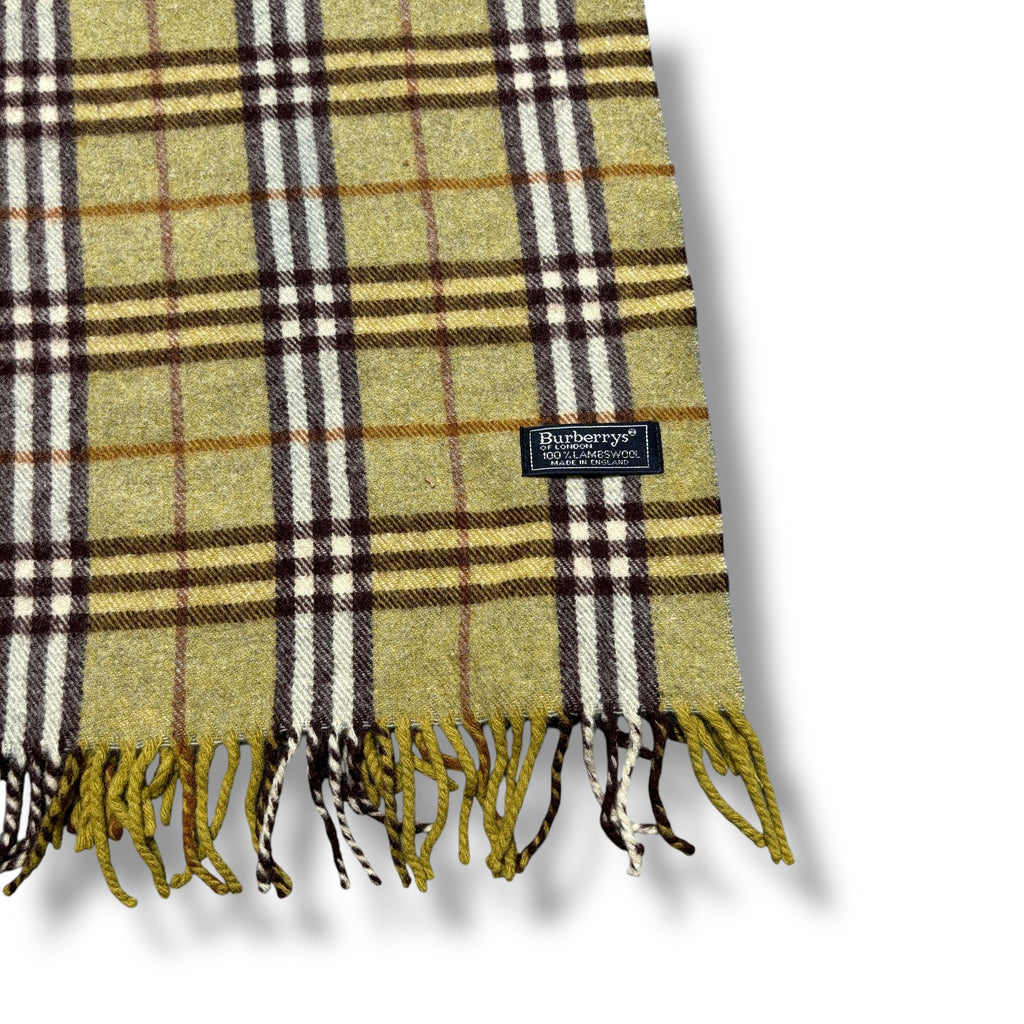 Vintage Burberry Nova Check Scarf