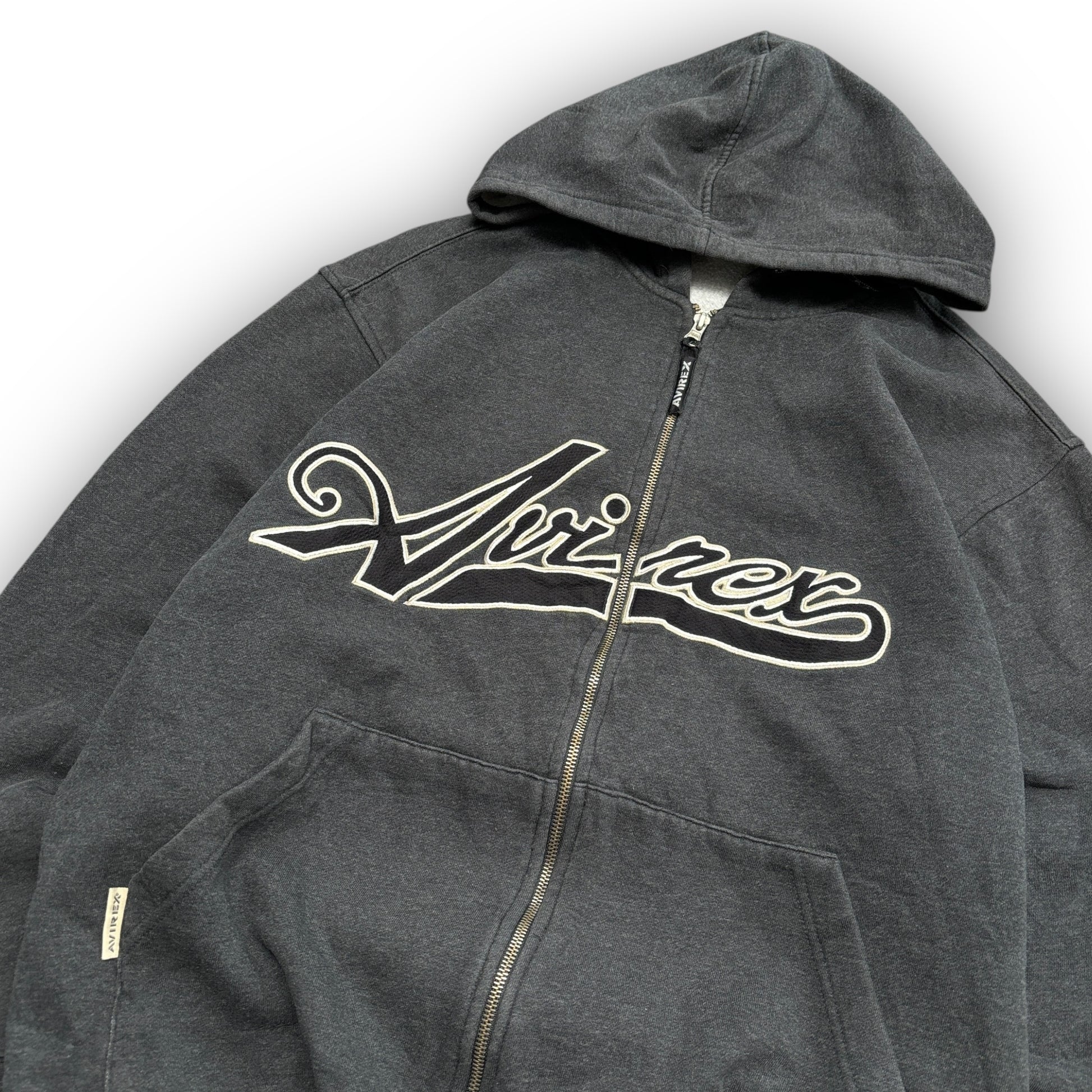 00s Avirex Spellout Hoodie (XXL)