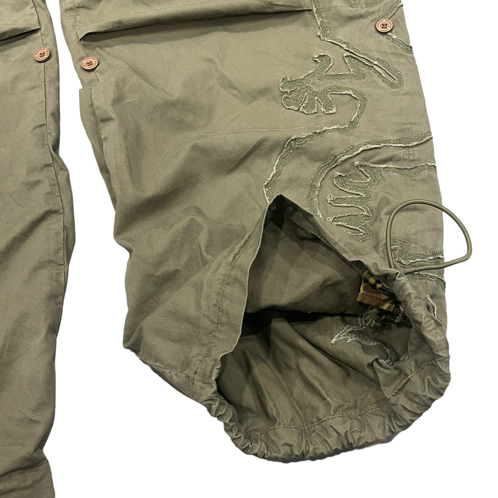 Vintage Maharishi Dragon Embroidered Snopants