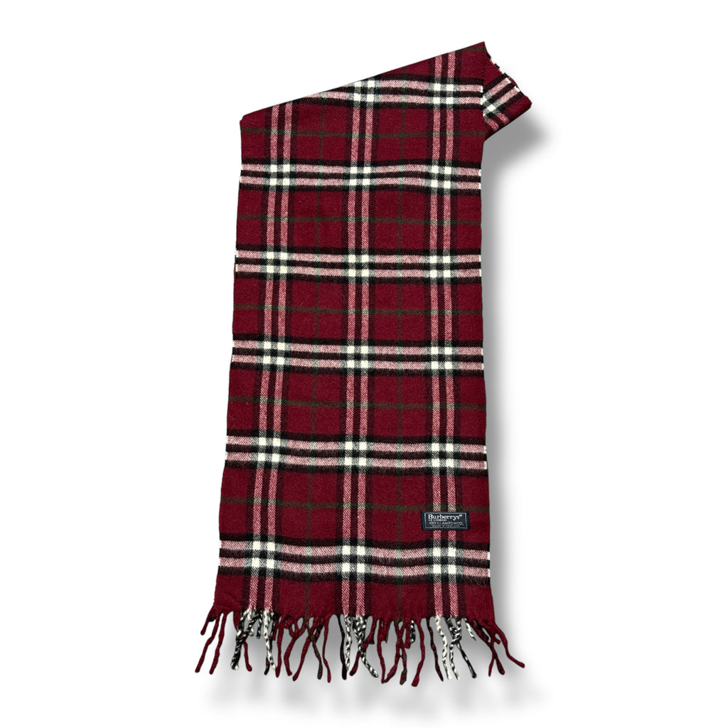 Vintage Burberry Nova Check Scarf