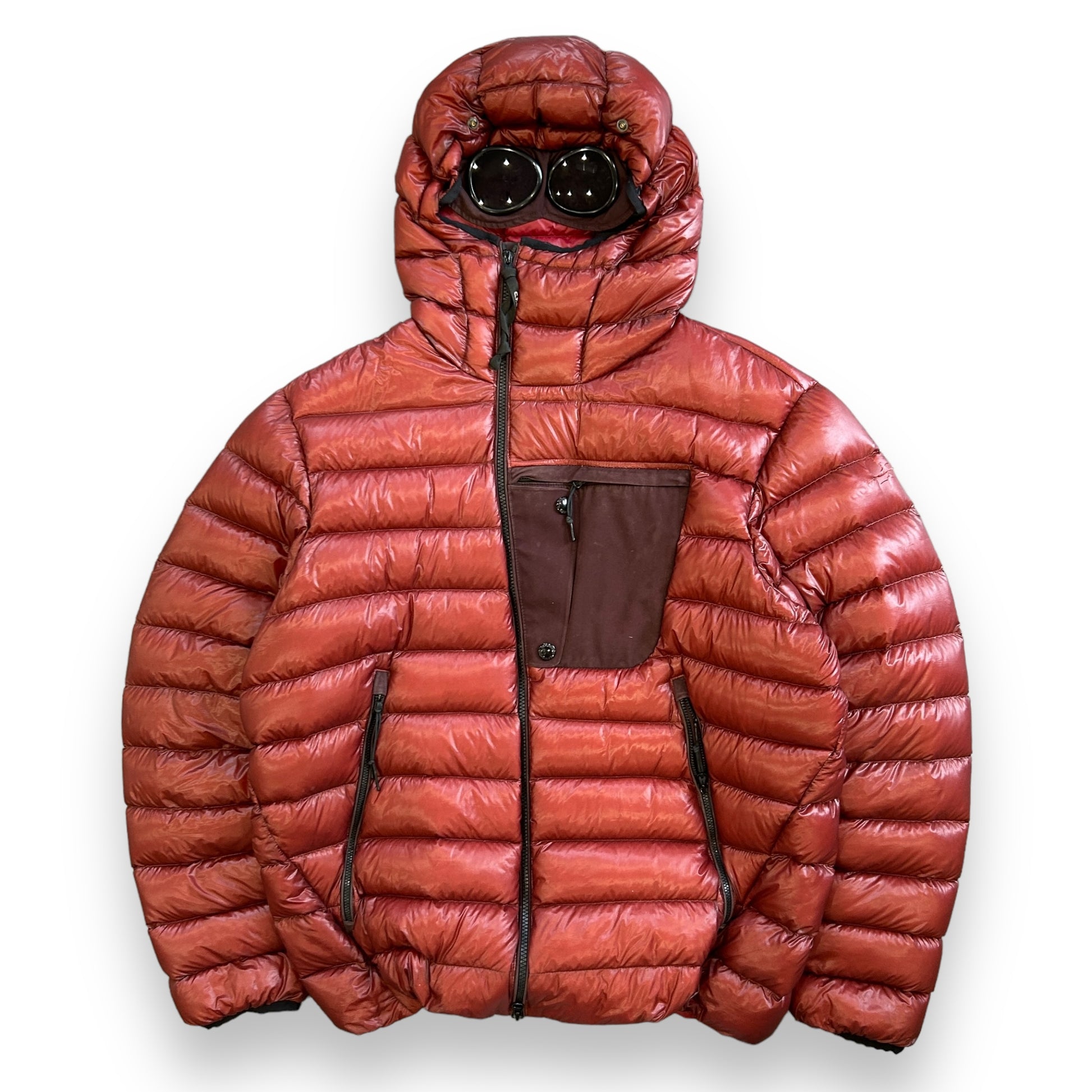 CP Company Burgandy DD Shell Puffer (L)