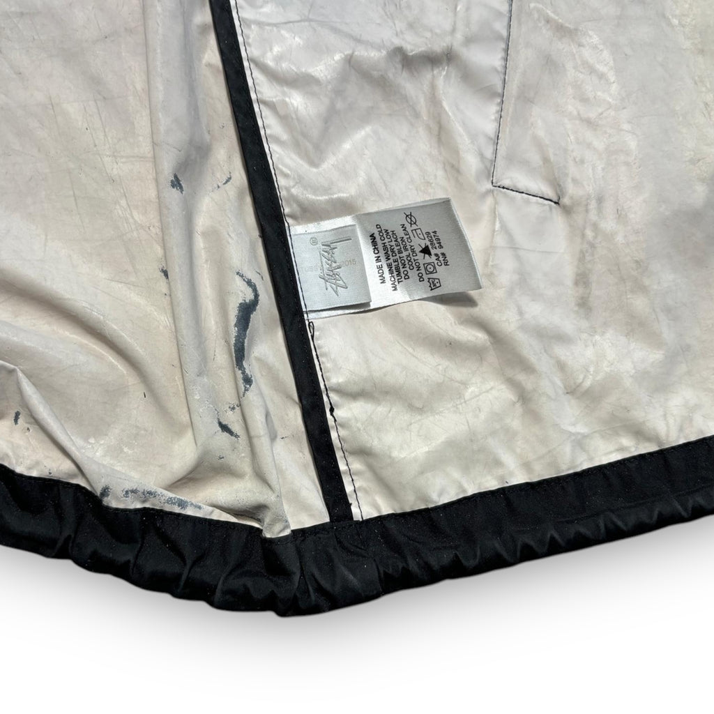 Black Stussy Nylon Overshirt (M)