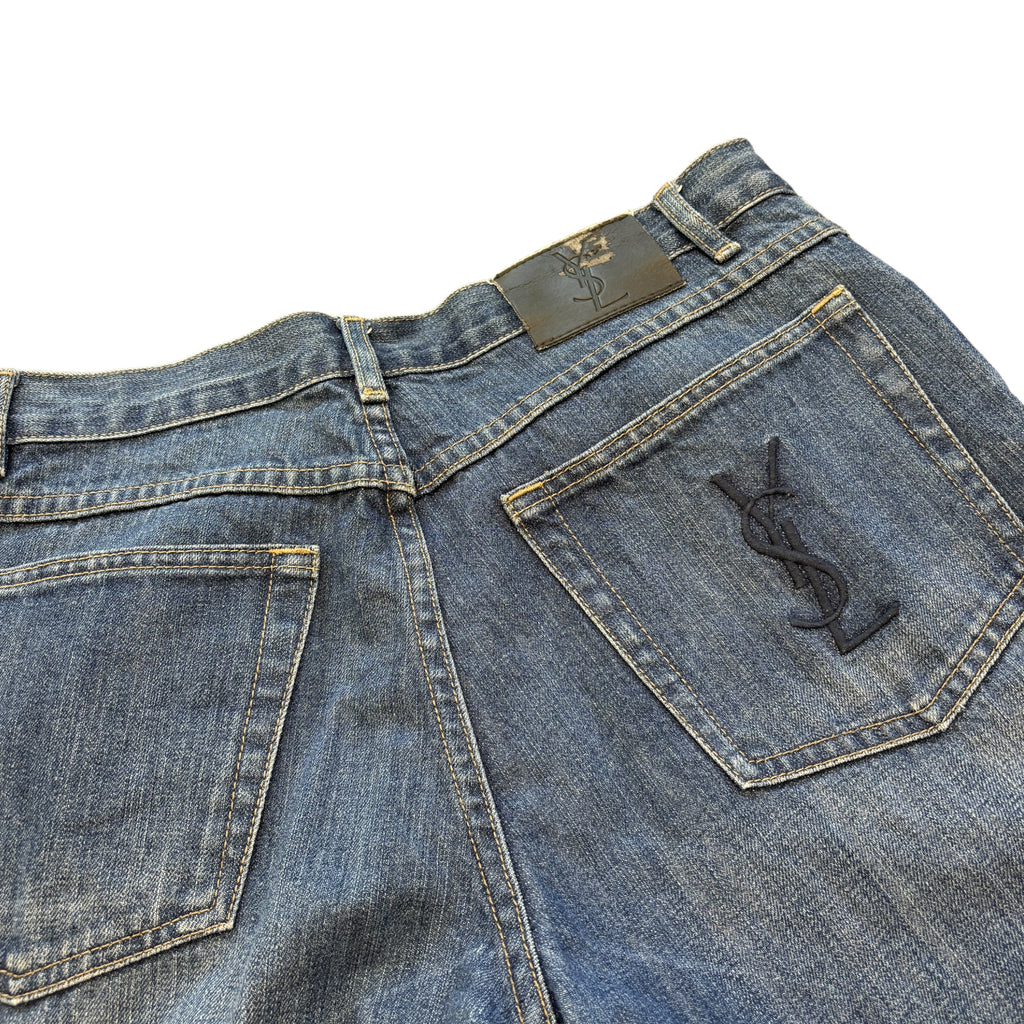 YSL Blue Baggy Jeans (32W)