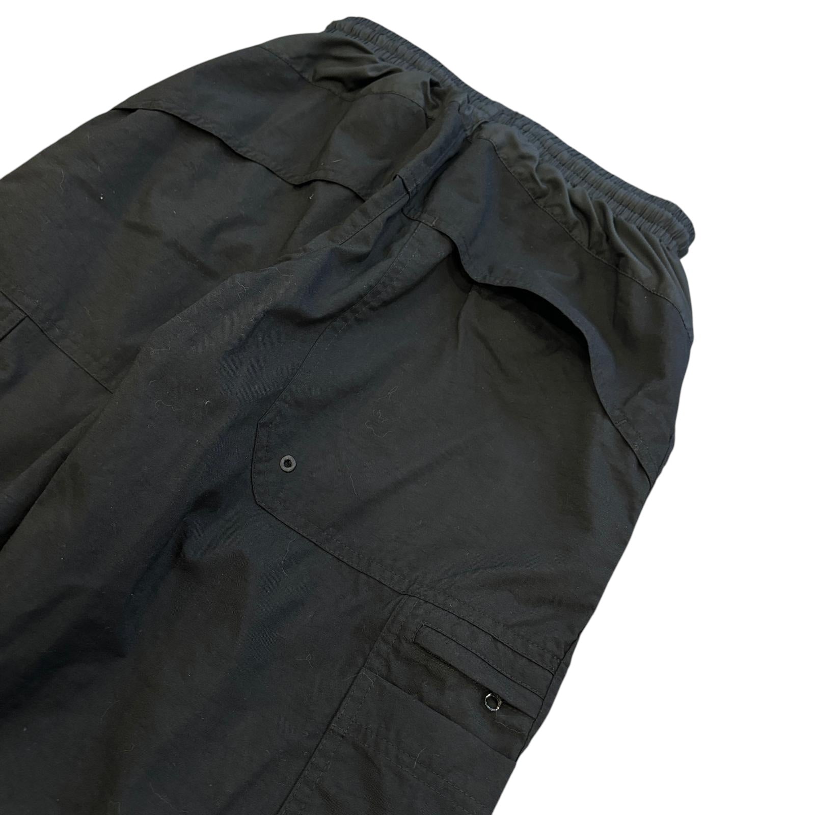 00s Black Nike Baggy Joggers (S)