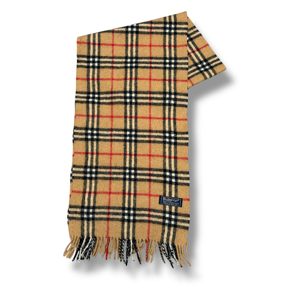 Vintage Burberry Nova Check Scarf